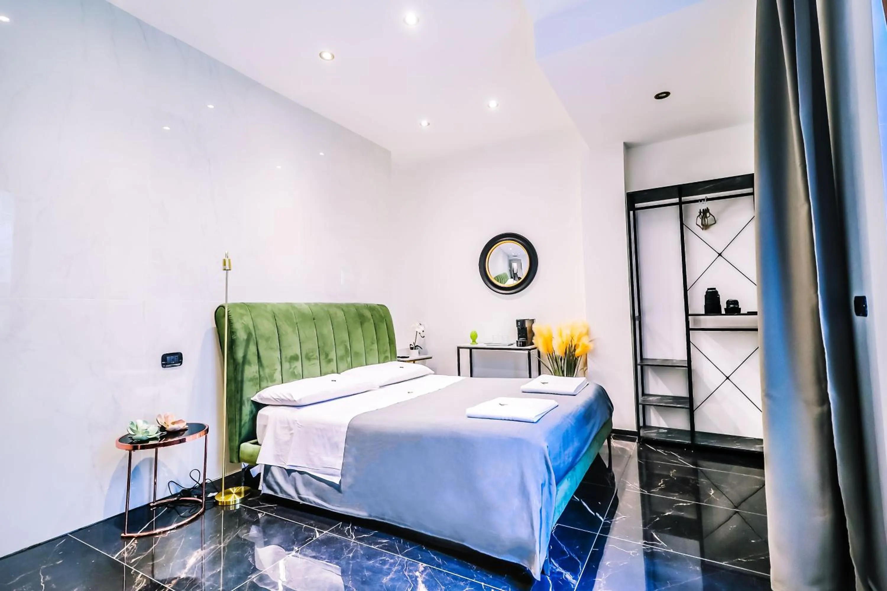 Bed in Marmur luxury room