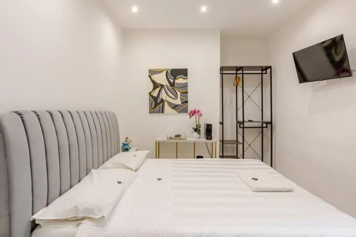 Bed in Marmur luxury room