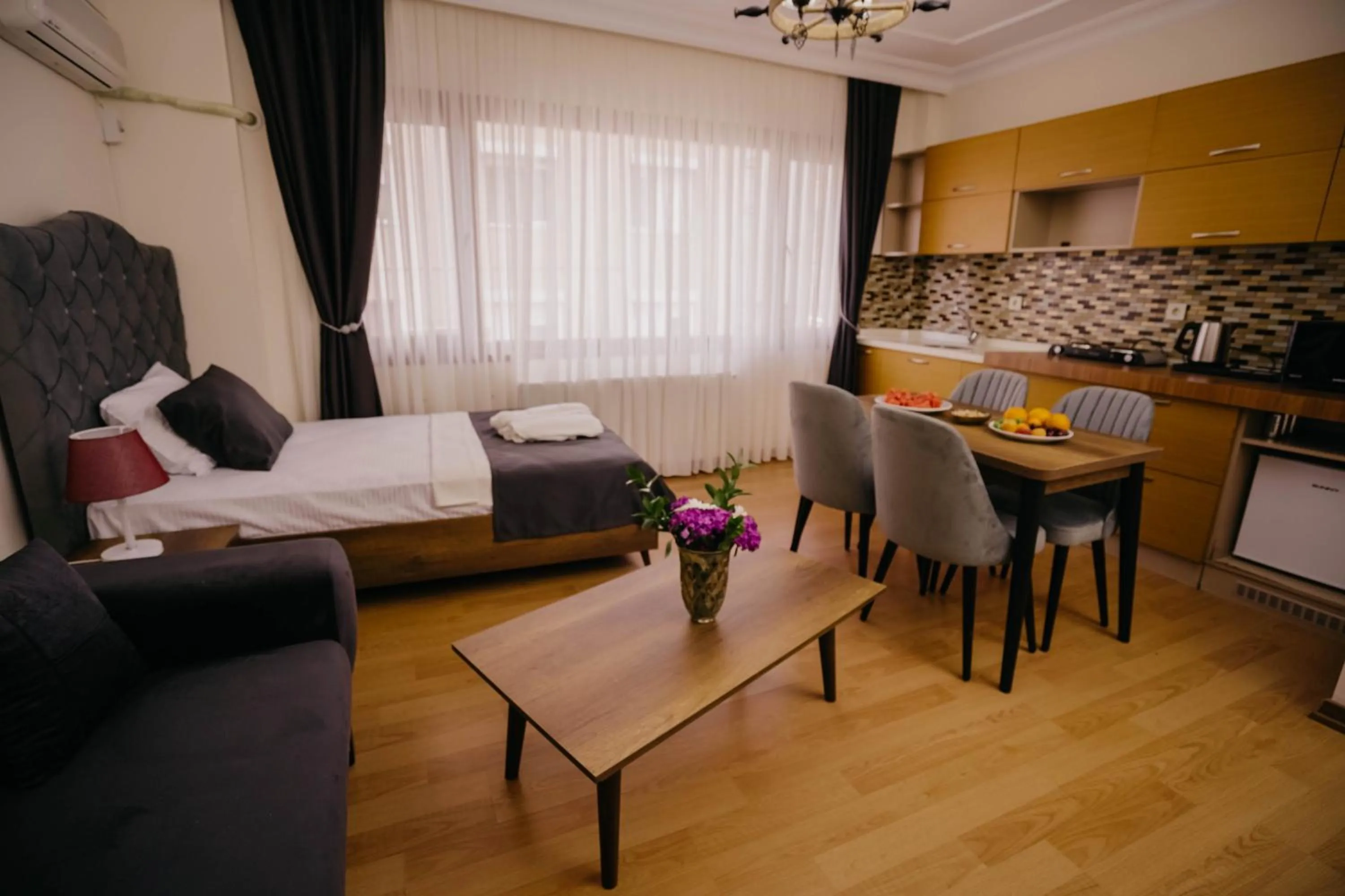Photo of the whole room in Istanbul Galata Port Modern Suite & Apartments Taksim