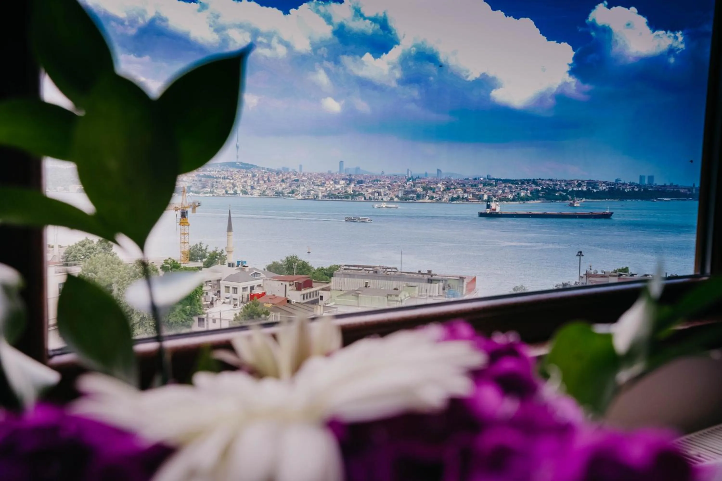 Sea view in Istanbul Galata Port Modern Suite & Apartments Taksim