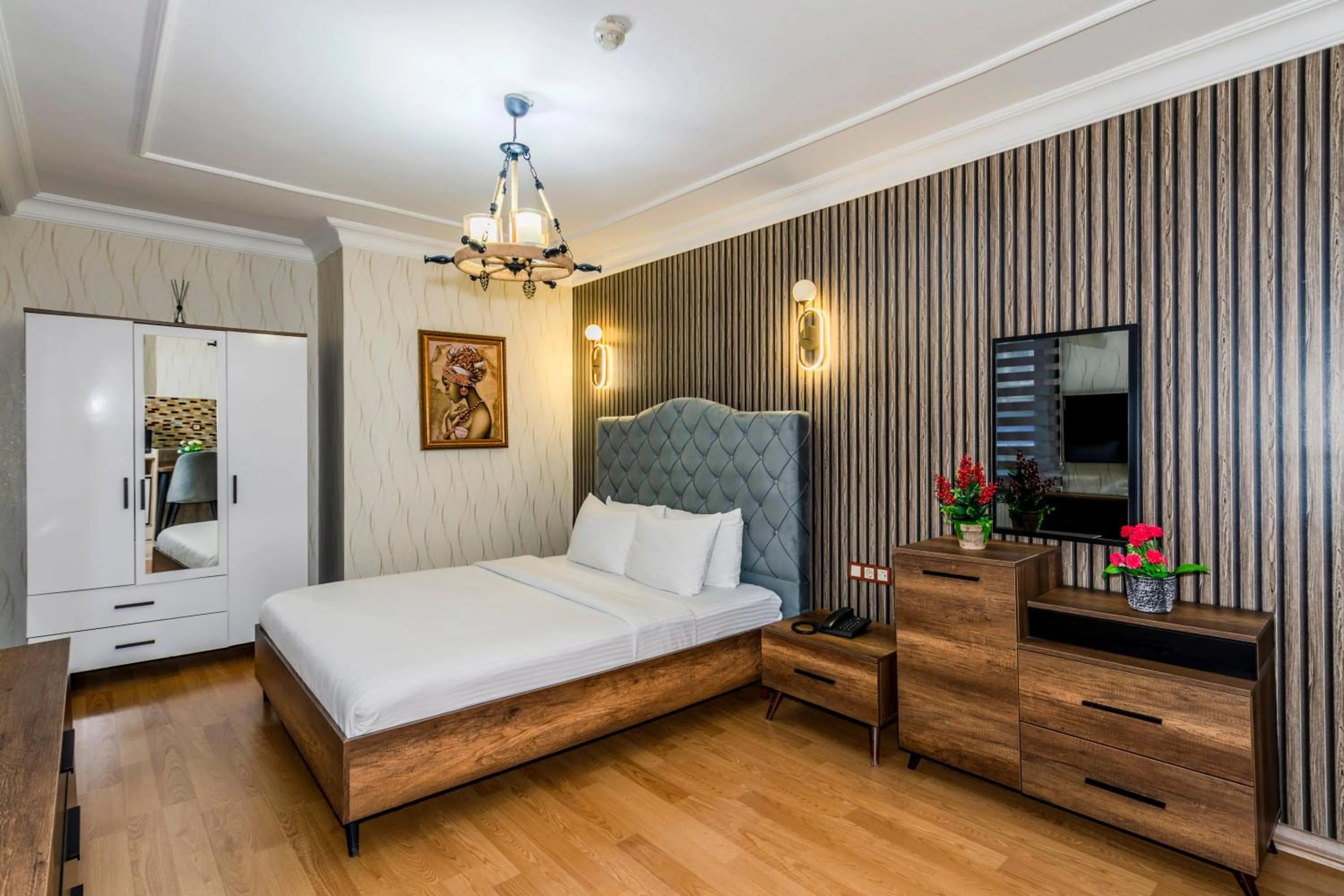 Bed in Istanbul Galata Port Modern Suite & Apartments Taksim
