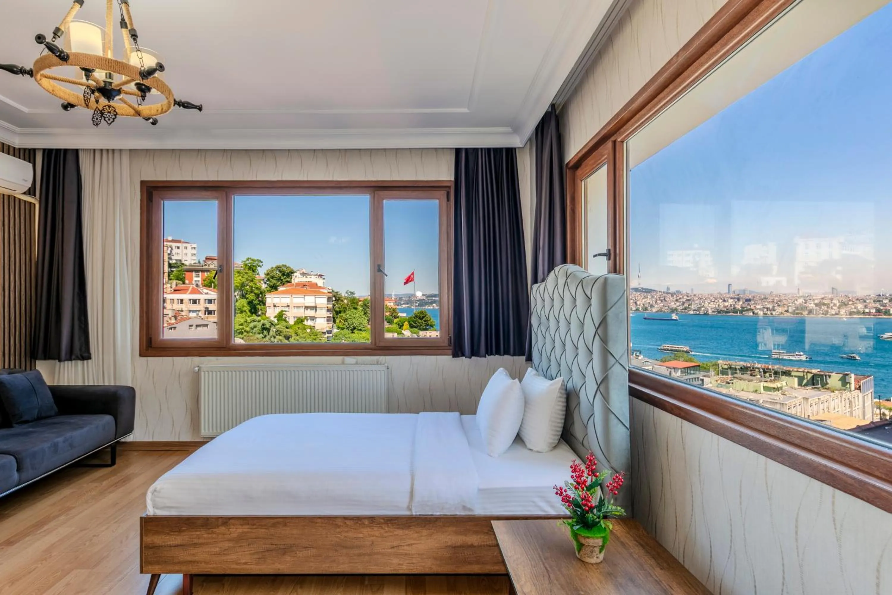 Bed in Istanbul Galata Port Modern Suite & Apartments Taksim