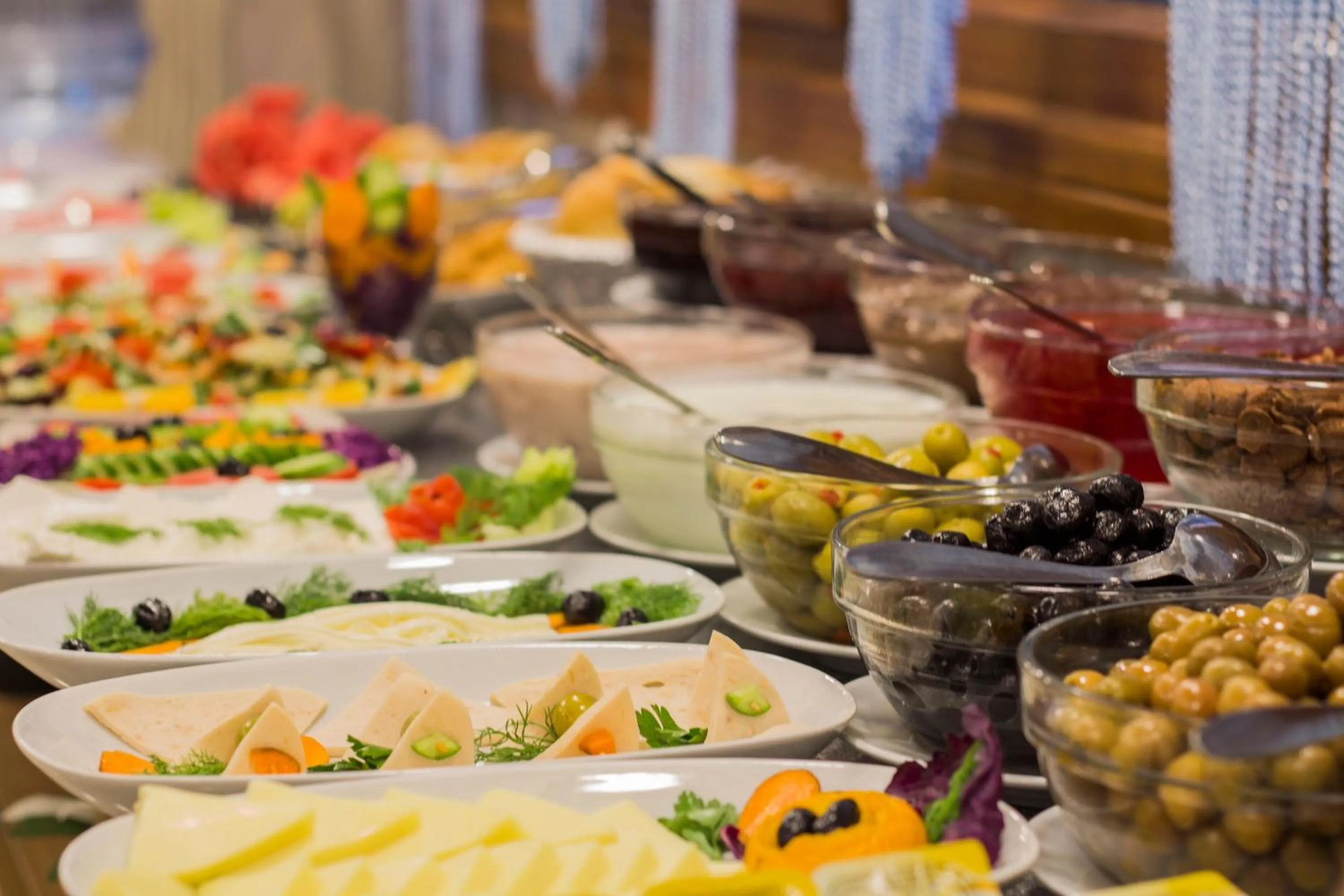 Buffet breakfast in Istanbul Galata Port Modern Suite & Apartments Taksim