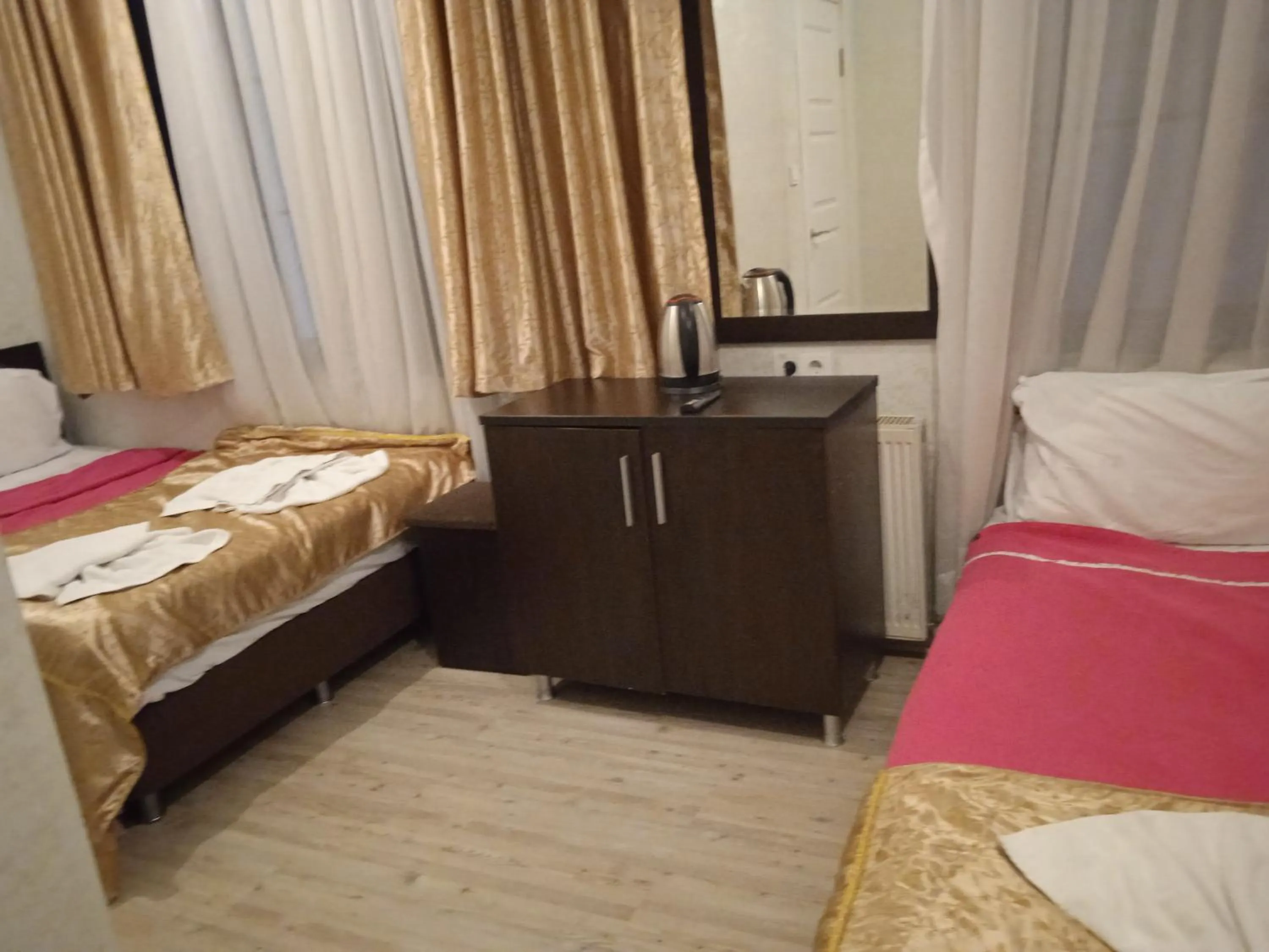 Bed in Golden Horn Life Hotel