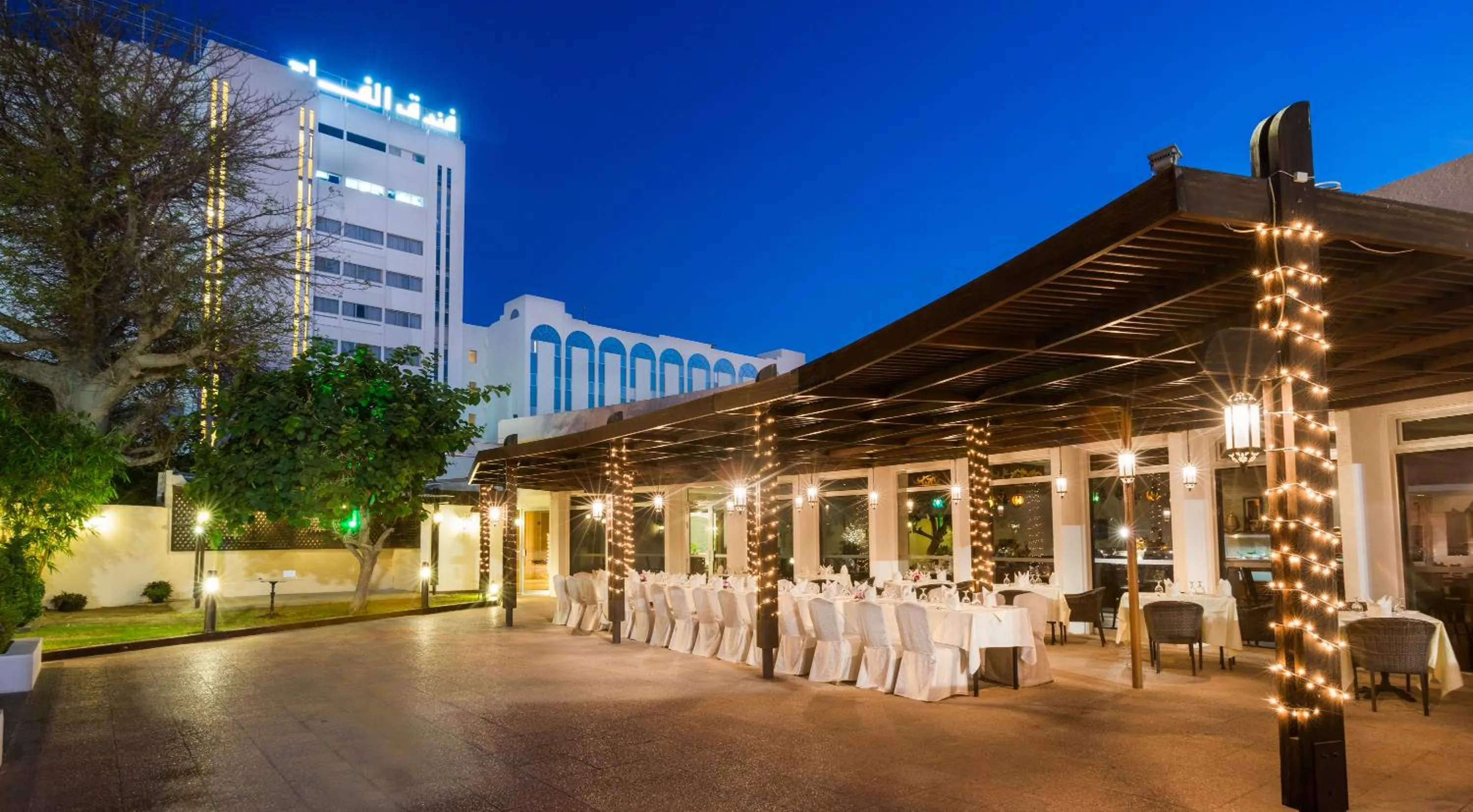 Property building in Al Falaj Hotel