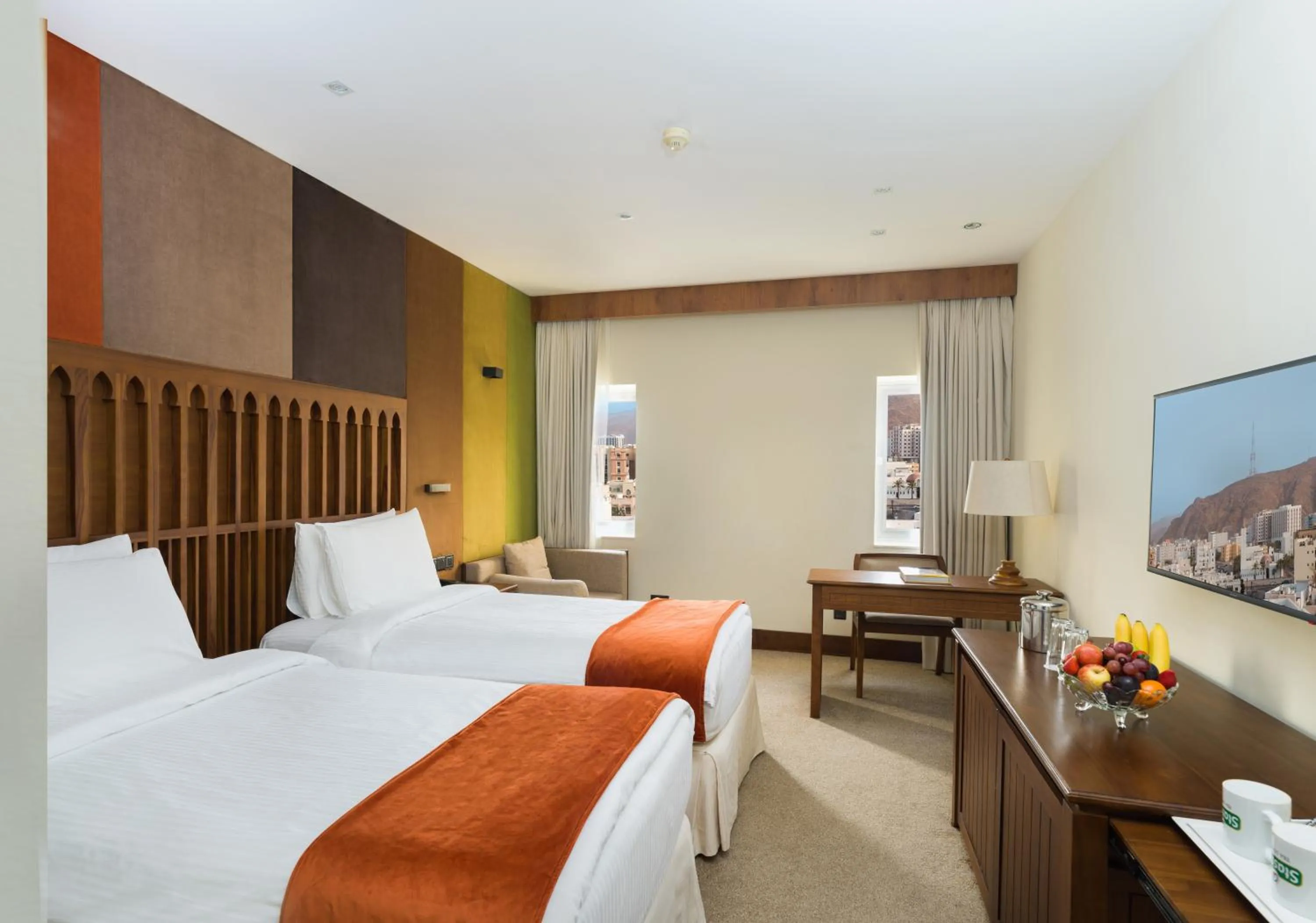 Bedroom, Bed in Al Falaj Hotel