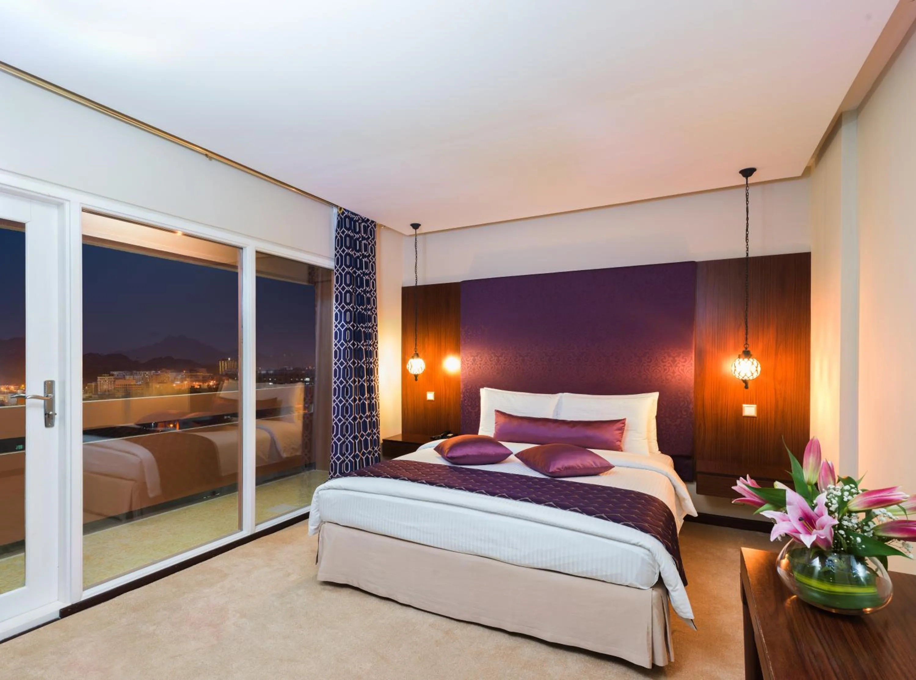 Bedroom, Bed in Al Falaj Hotel