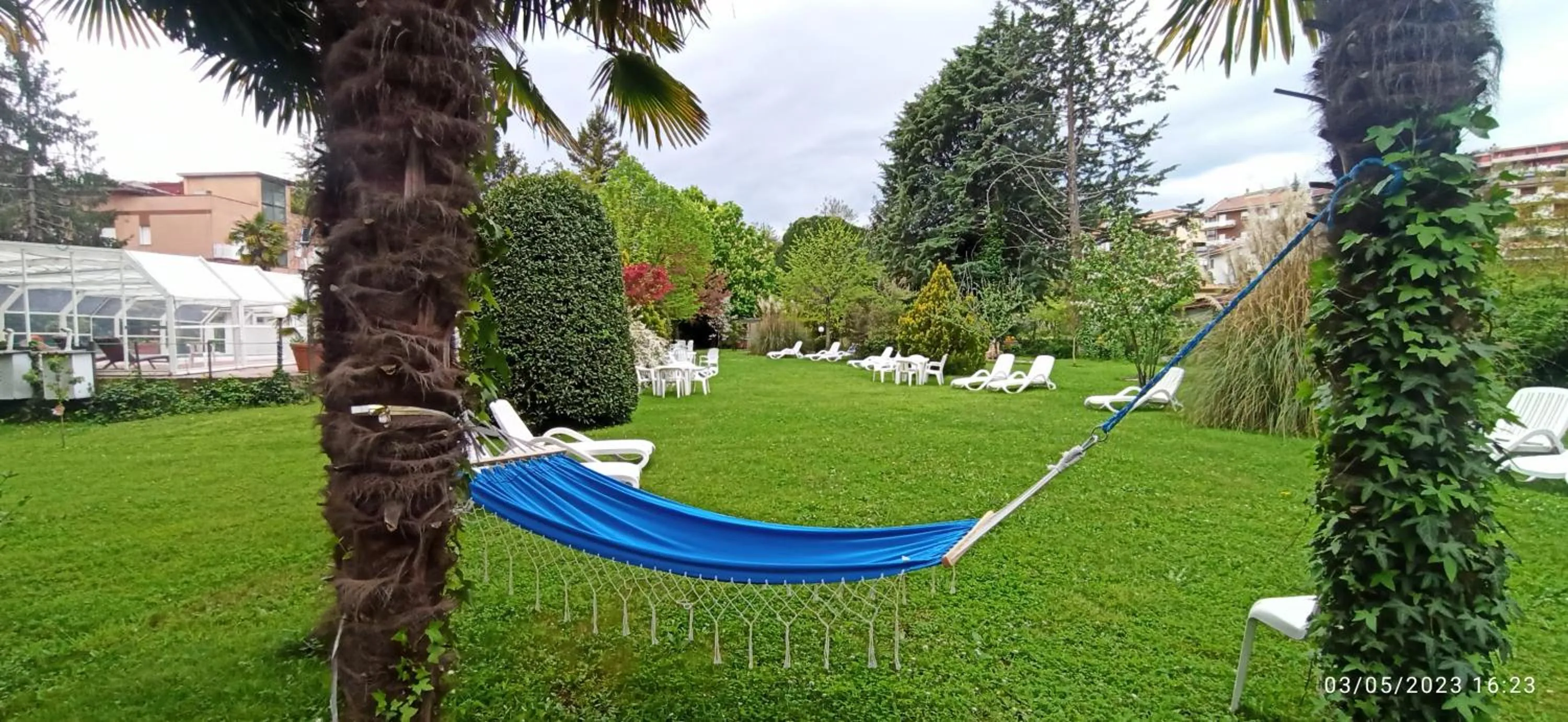 Garden view in King Hotel