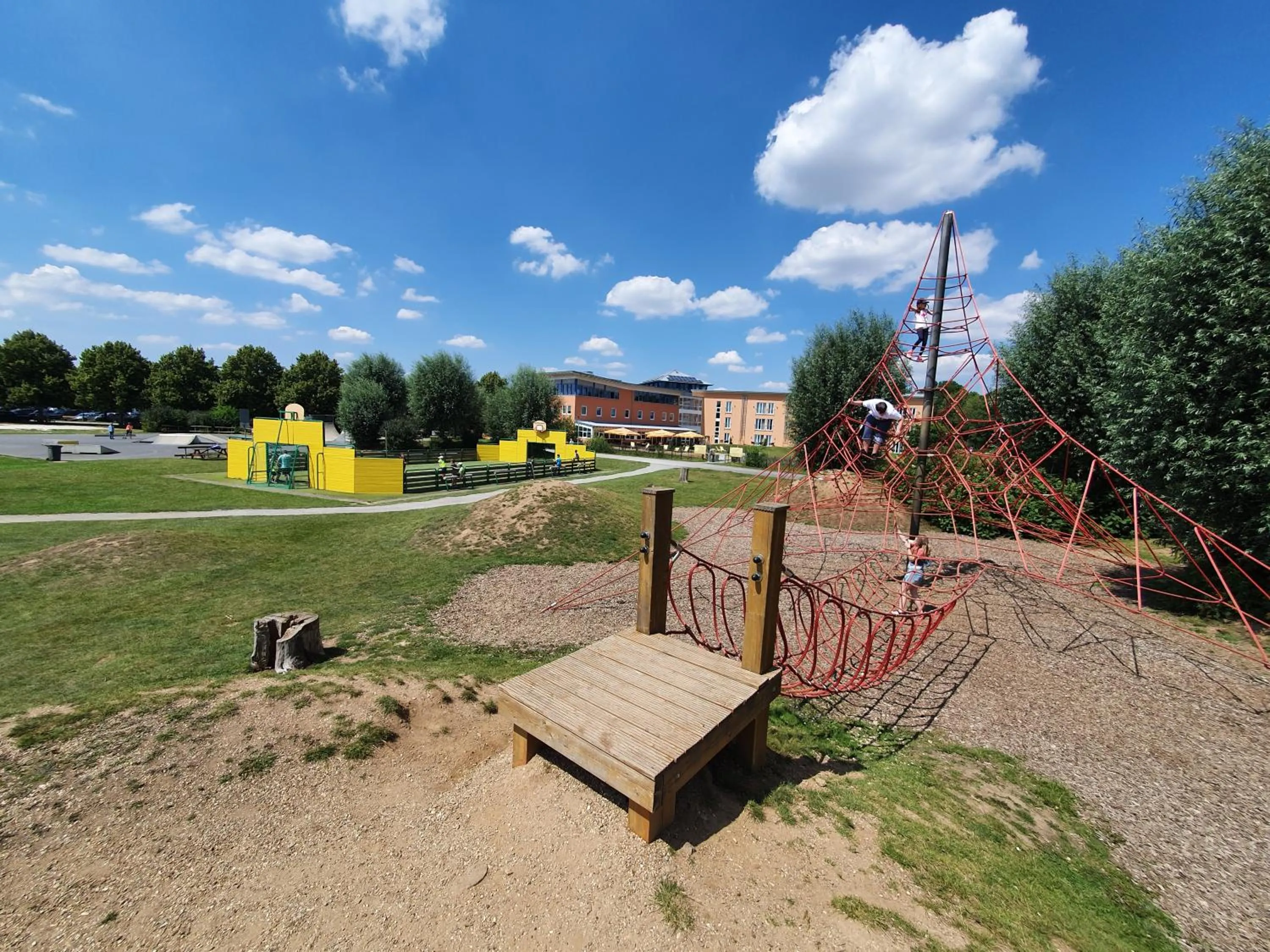Children play ground in JUFA Hotel im Brückenkopfpark - Jülich
