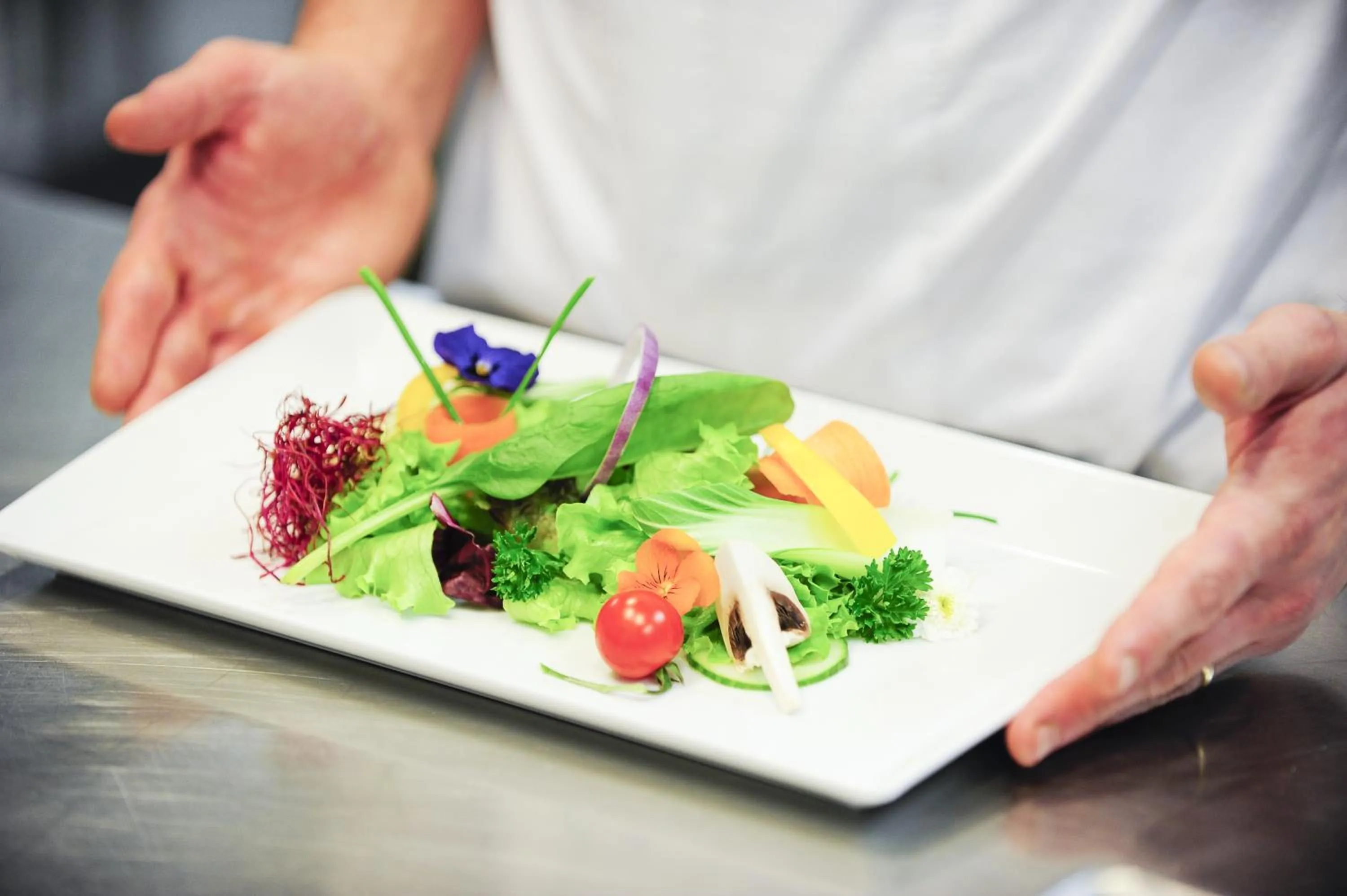 Food in Le Bristol Leukerbad