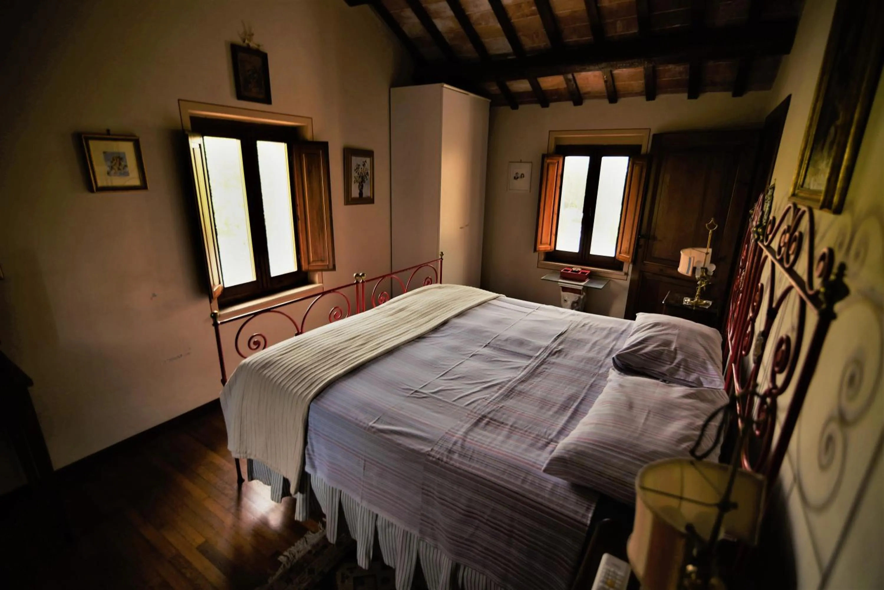 Bed in La Casetta del Cantiniere