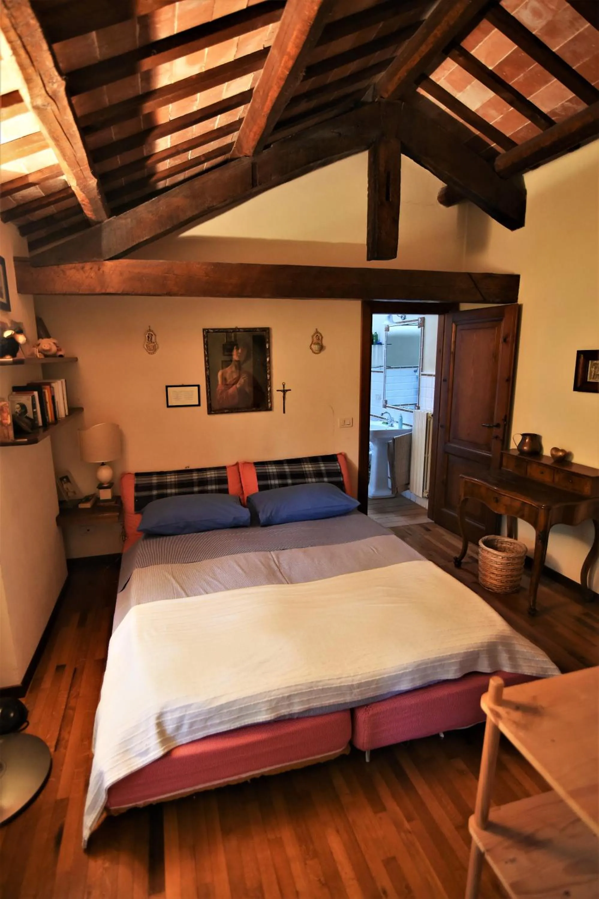 Bed in La Casetta del Cantiniere