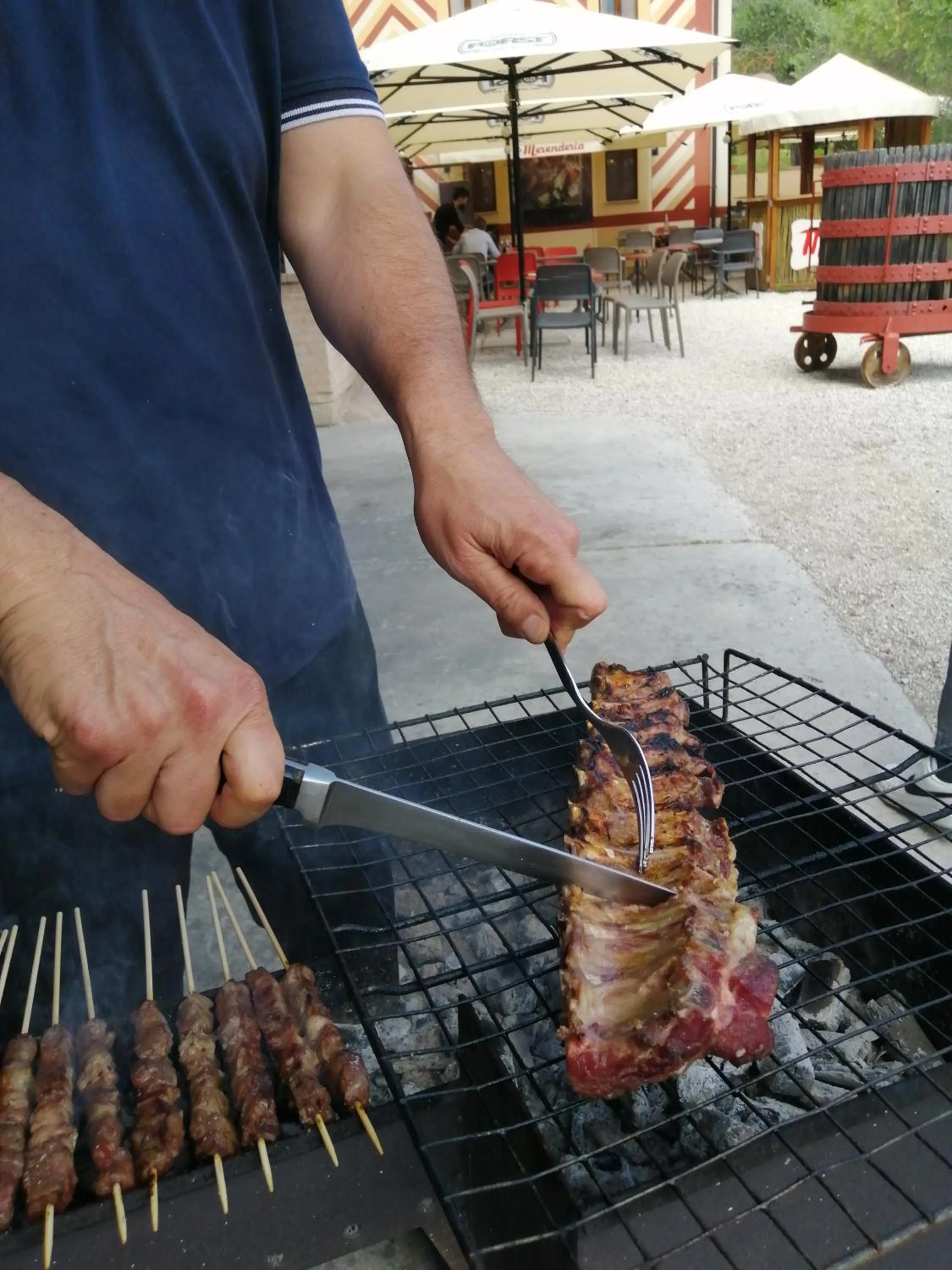BBQ facilities in La Casetta del Cantiniere