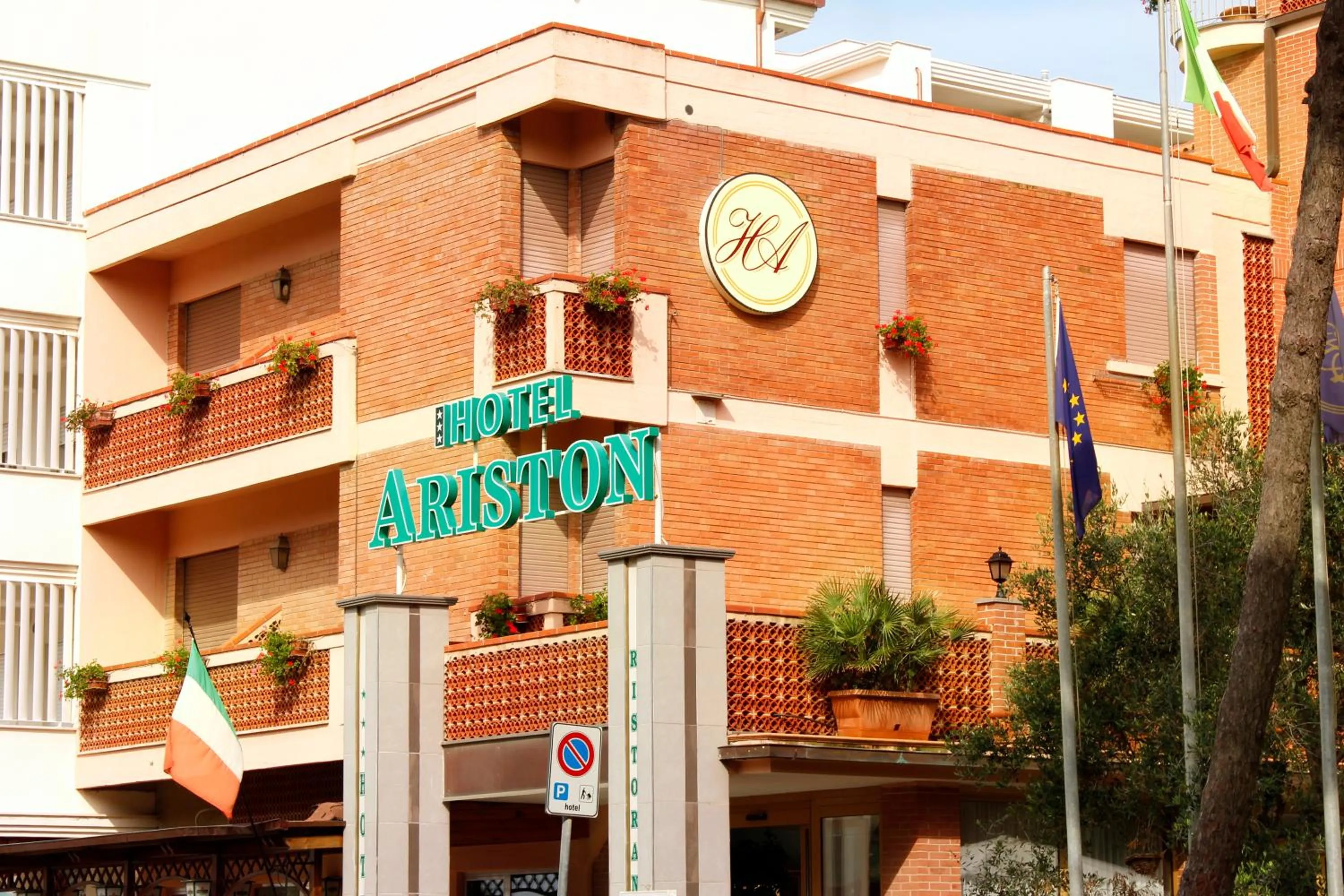 Property building in Hotel Ariston