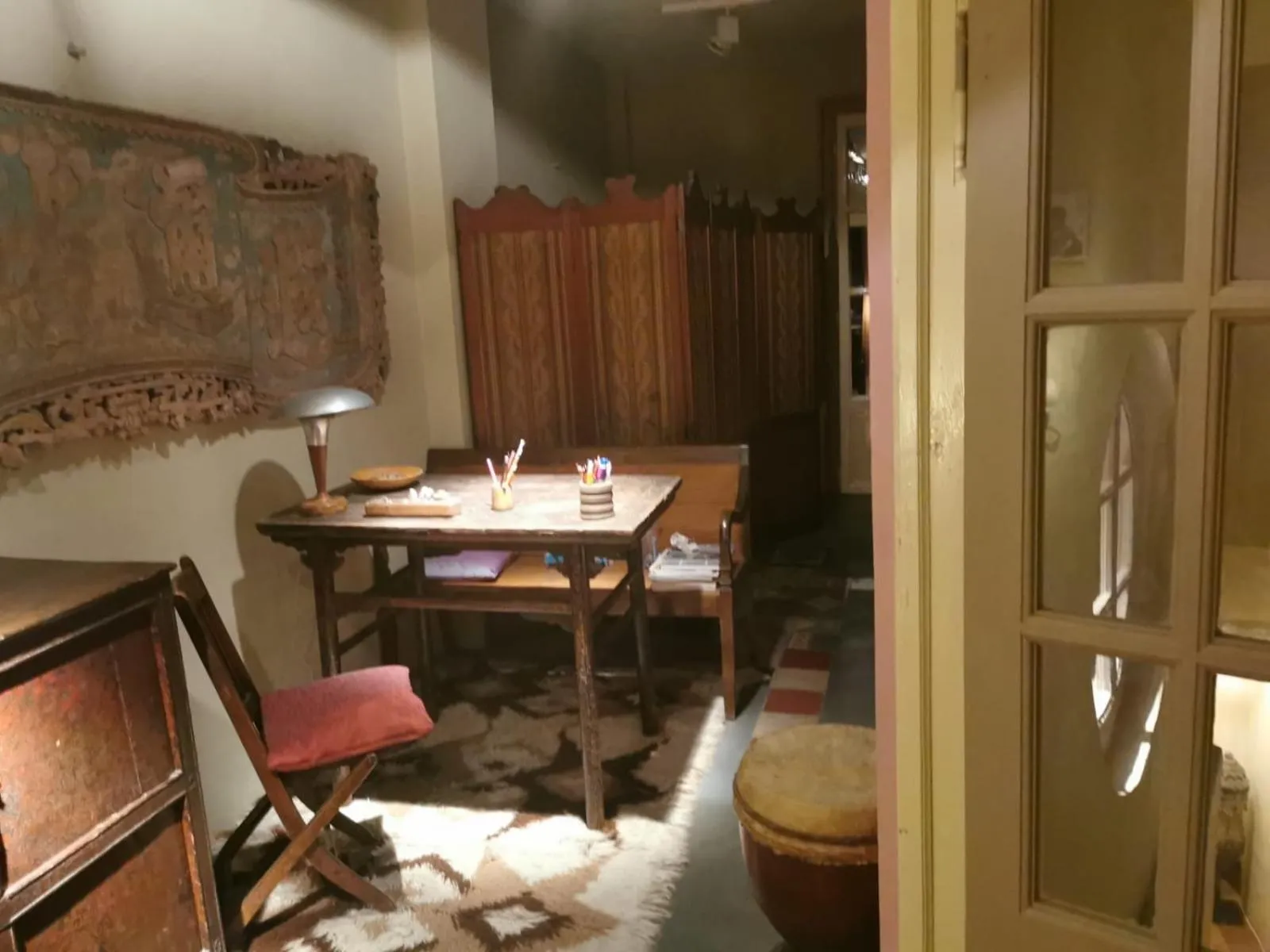 Lobby or reception in B&B Casa Percivalle