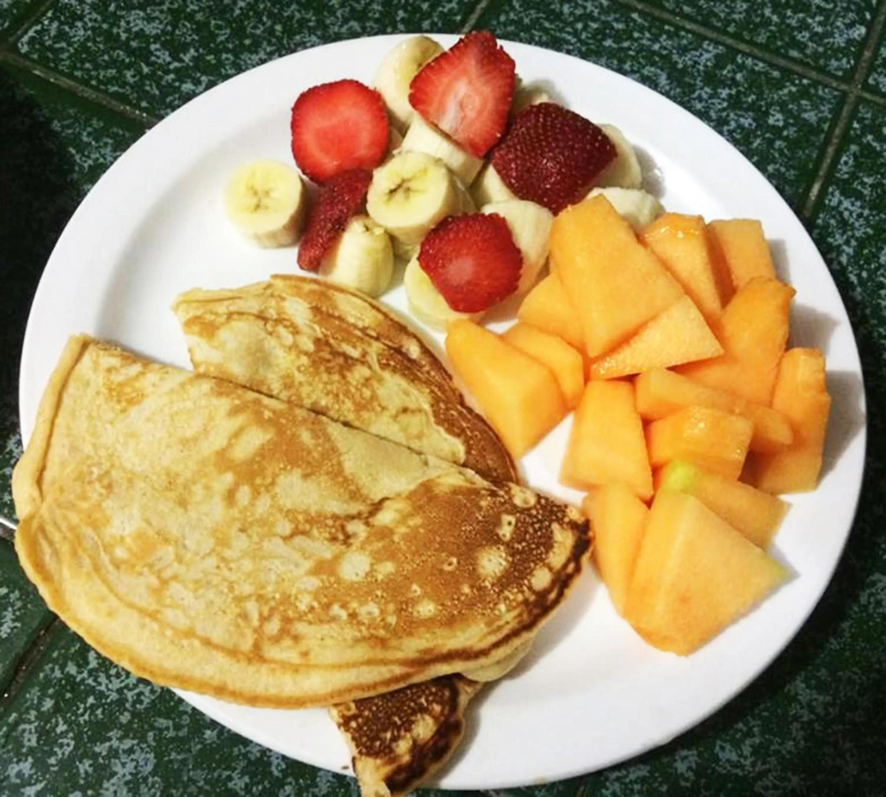 American breakfast in Crystal Paradise Resort