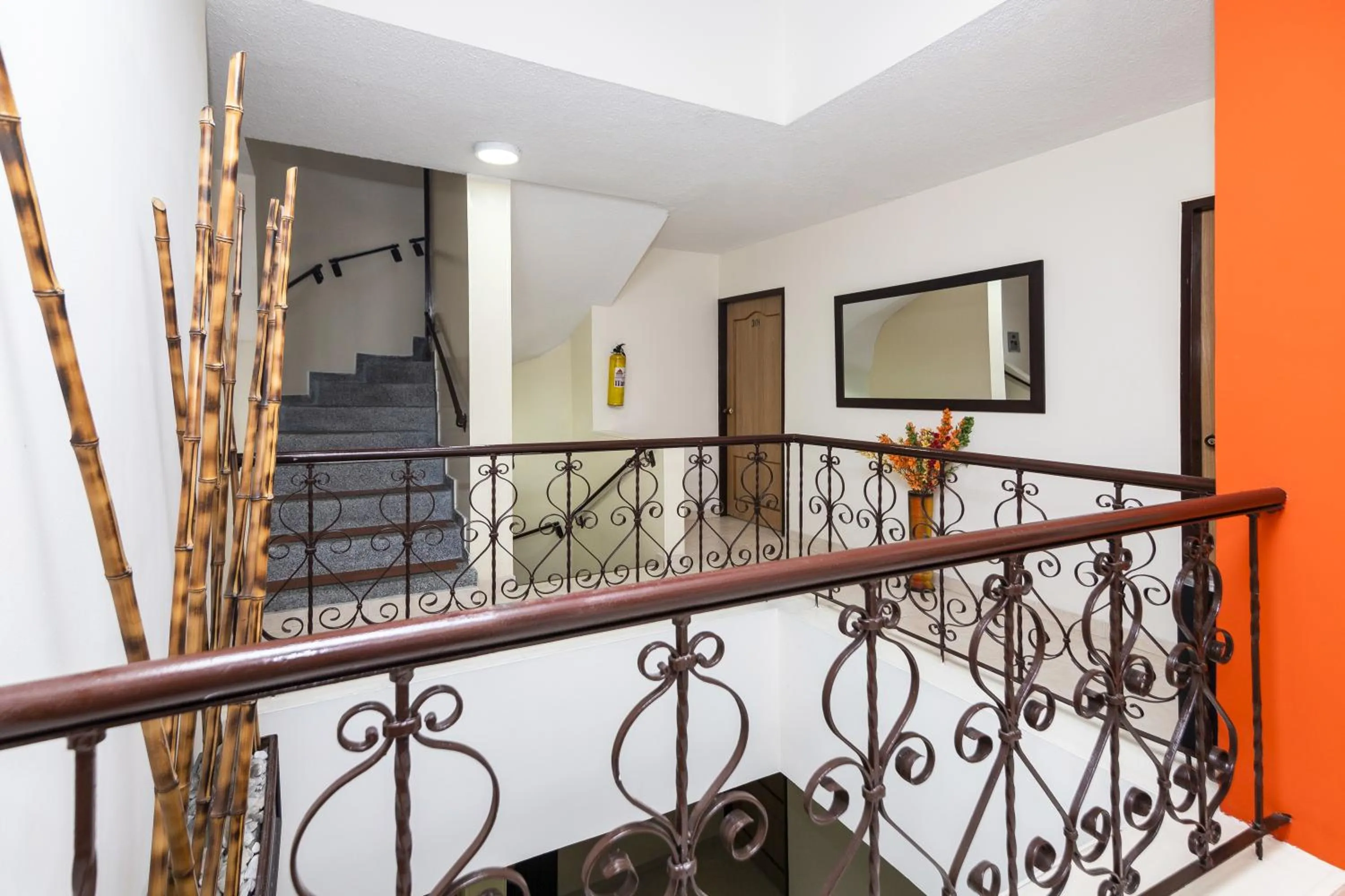 Communal kitchen in Hotel Los Tunjos