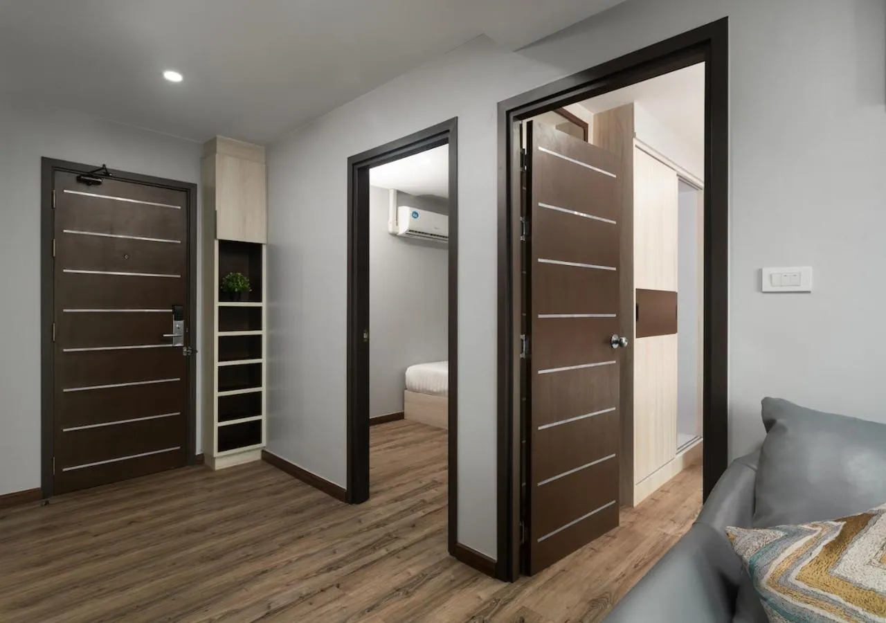 Living room, Bed in VSK RESIDENCE - SHA Extra Plus