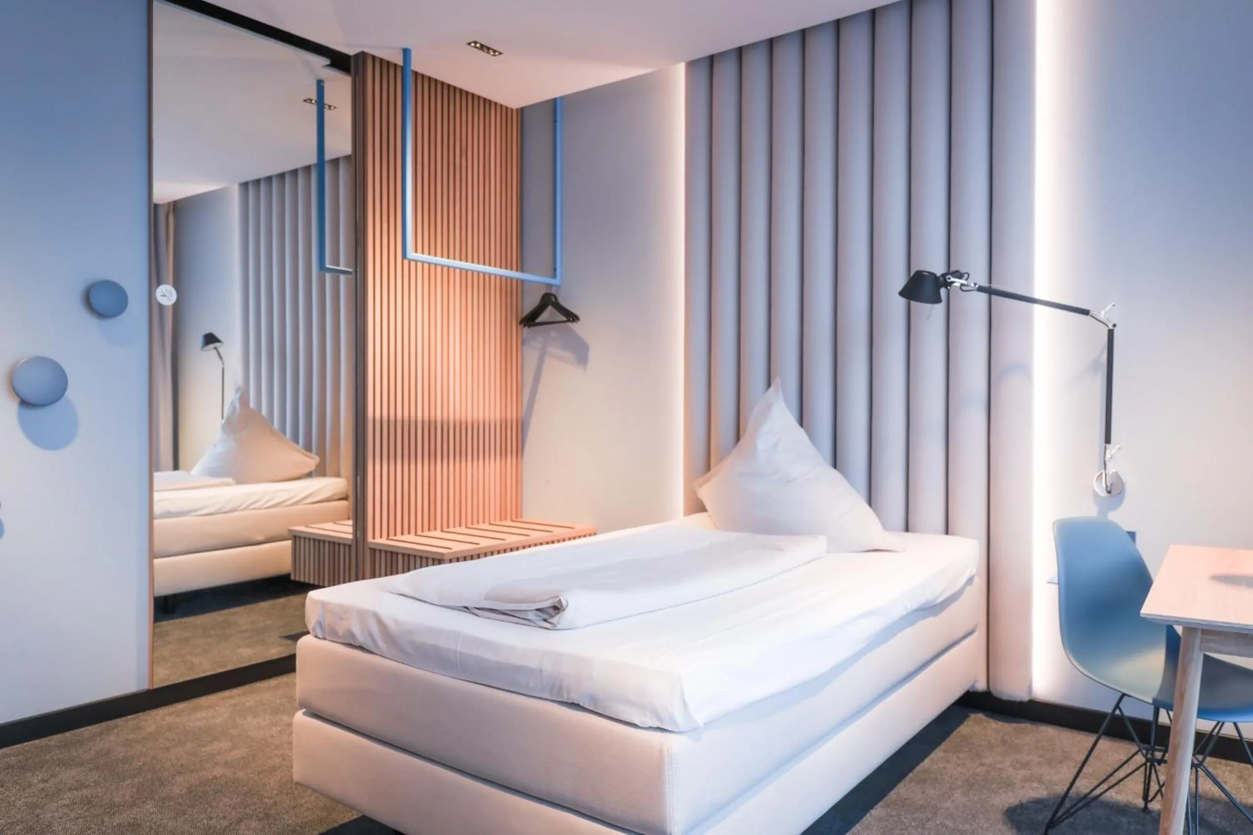 Bed in Art Hotel Ahlen