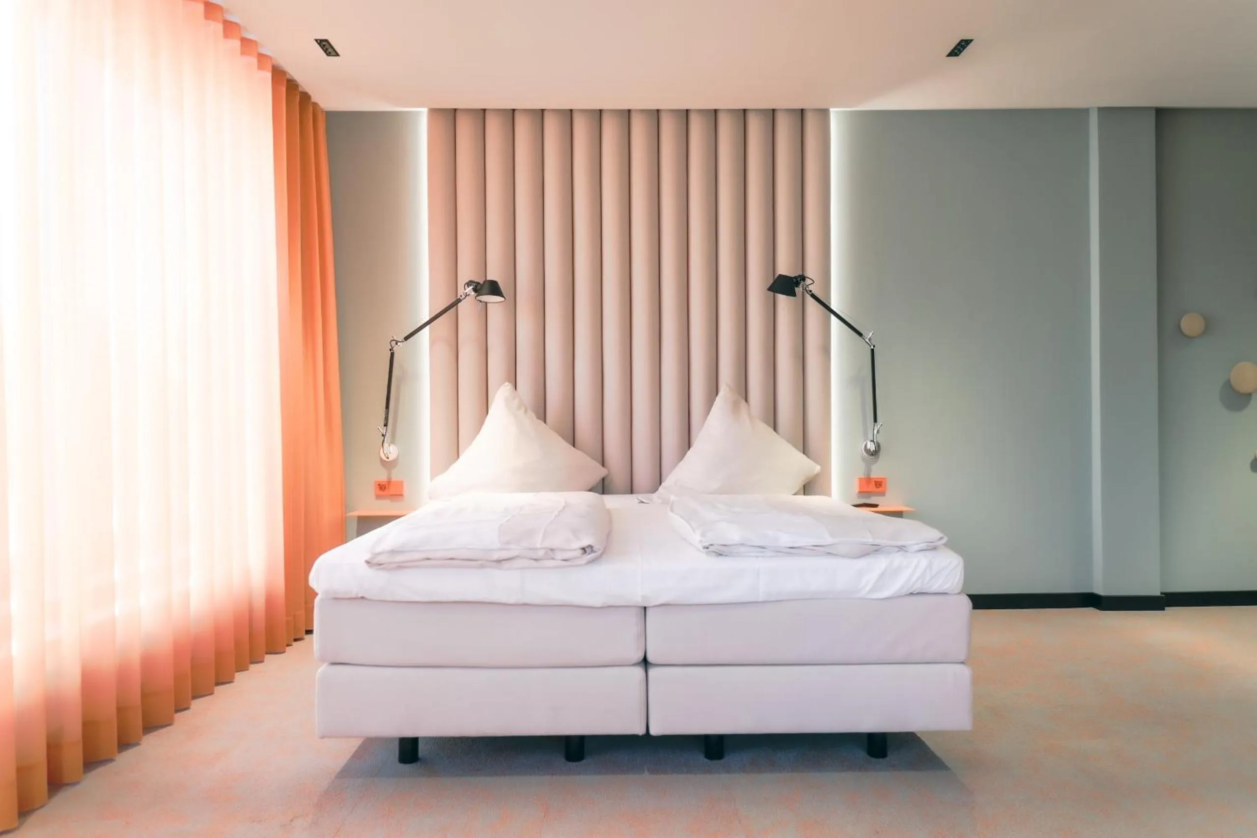 Bed in Art Hotel Ahlen