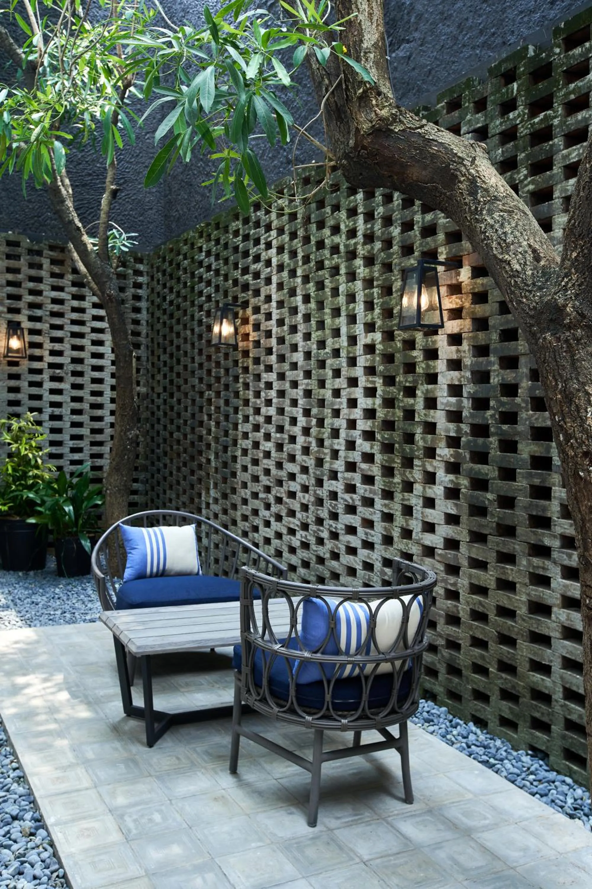 Patio in Lamandau House