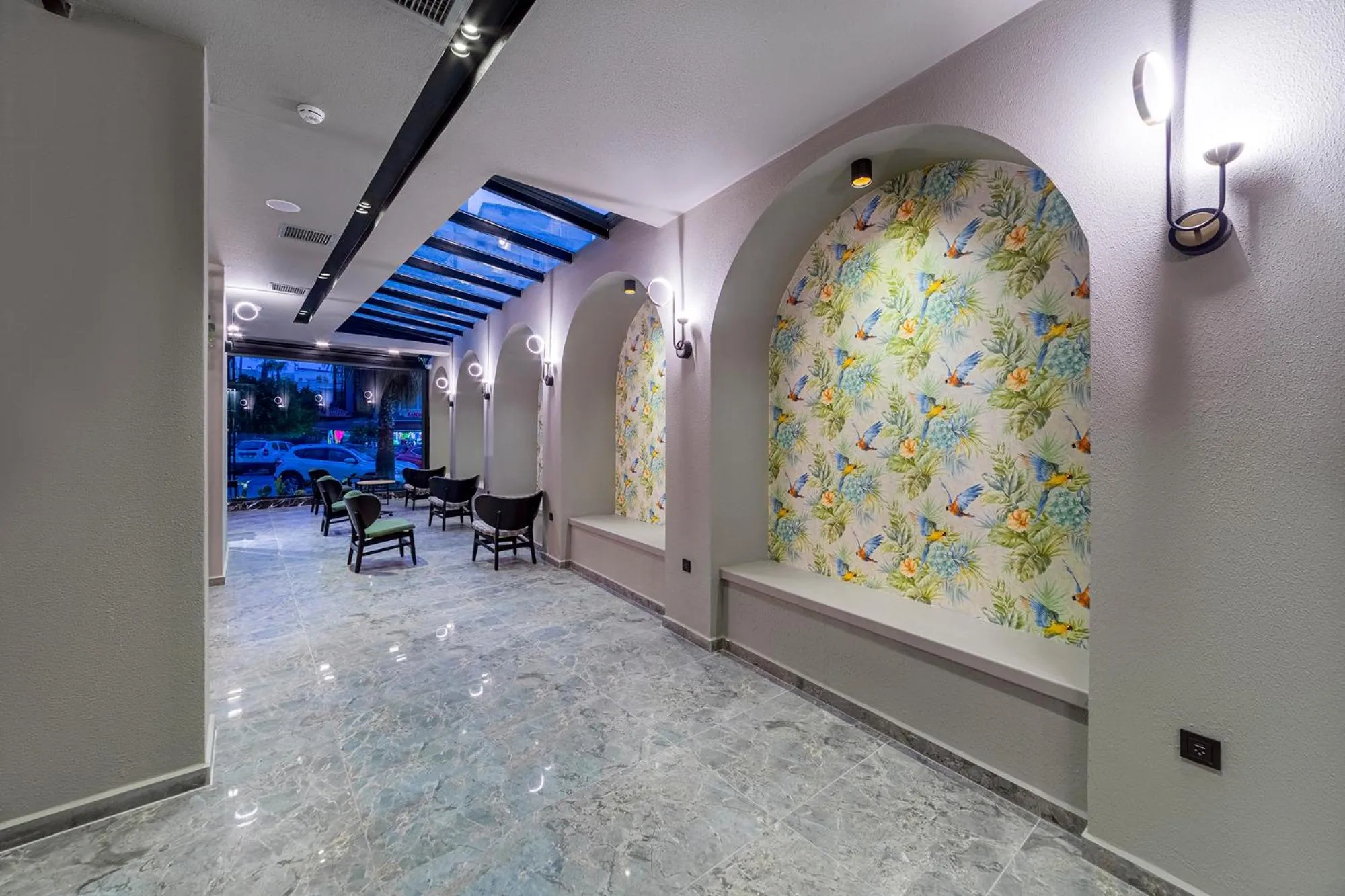 Lobby or reception in Aria Riva Apart Hotel