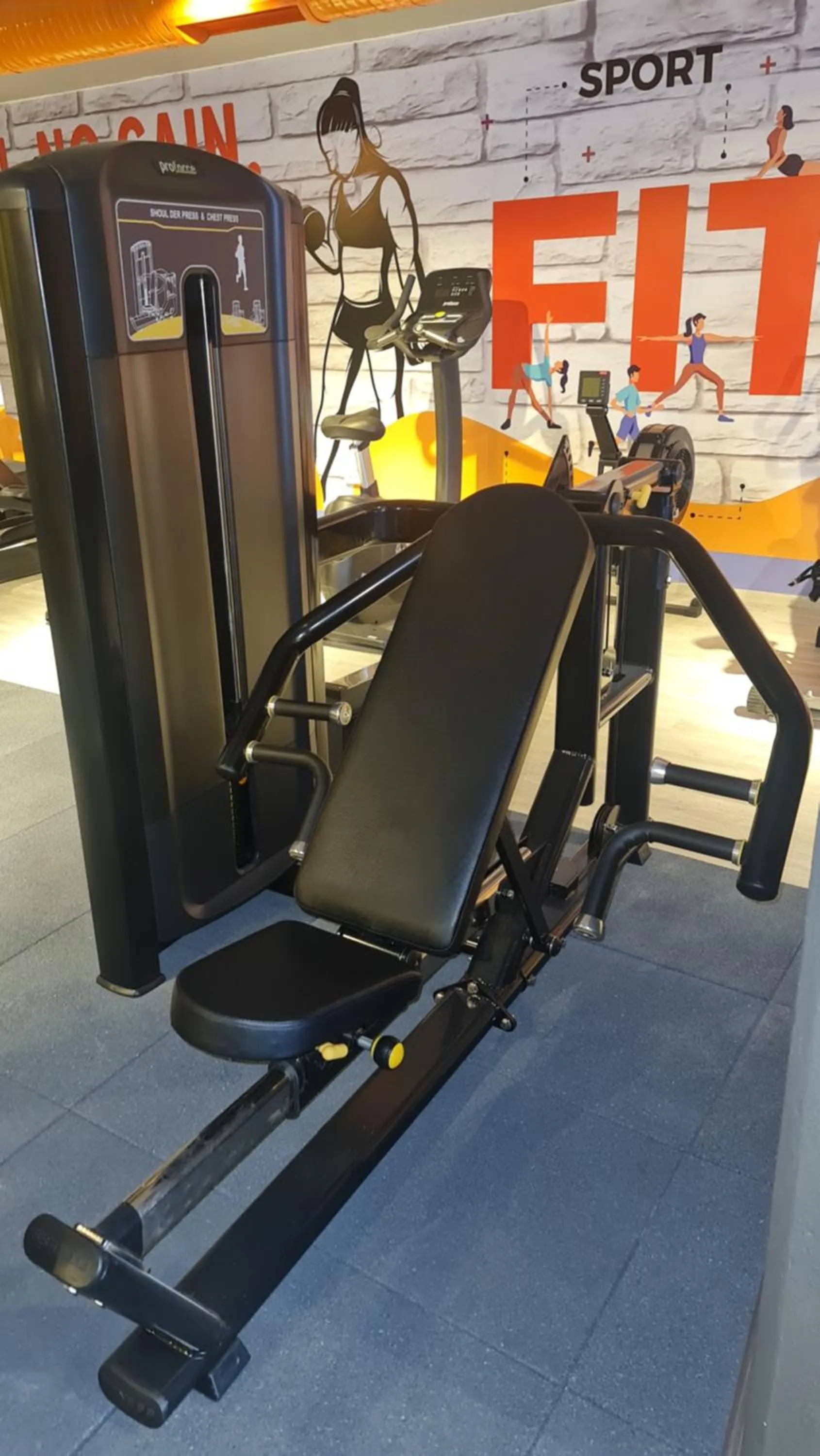 Fitness centre/facilities in Aria Riva Apart Hotel