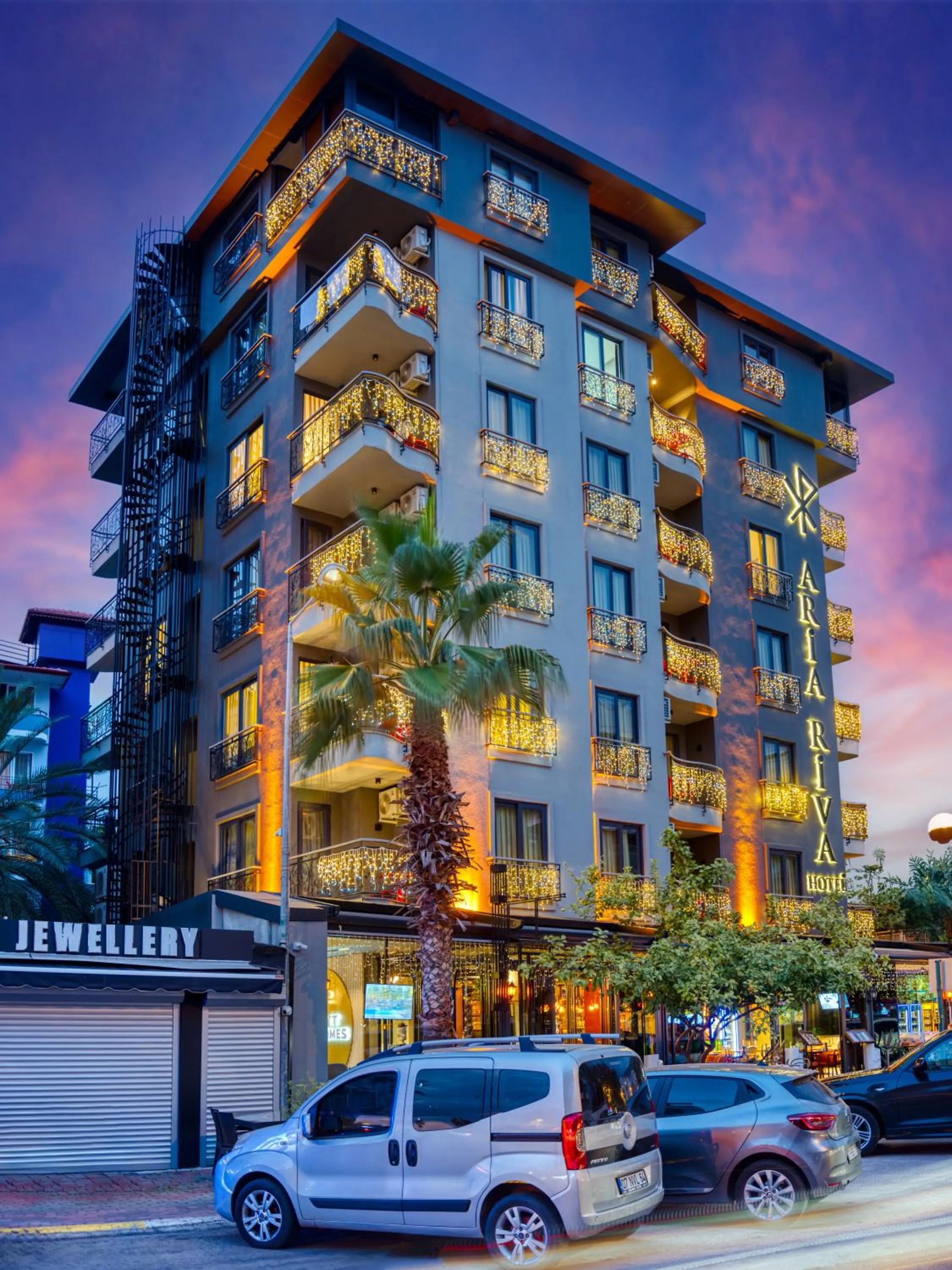 Property building in Aria Riva Apart Hotel