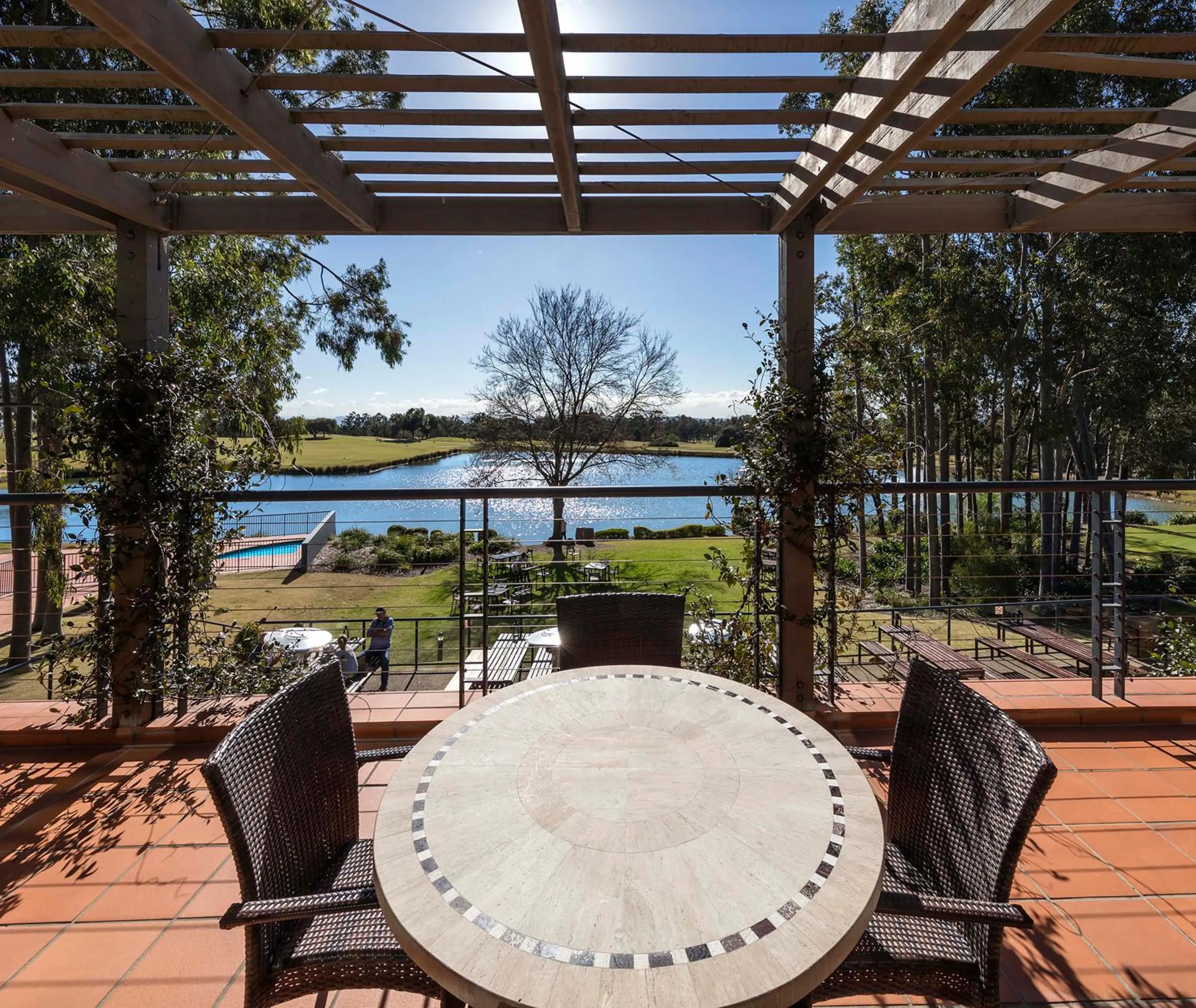 Property building in Oaks Cypress Lakes Resort