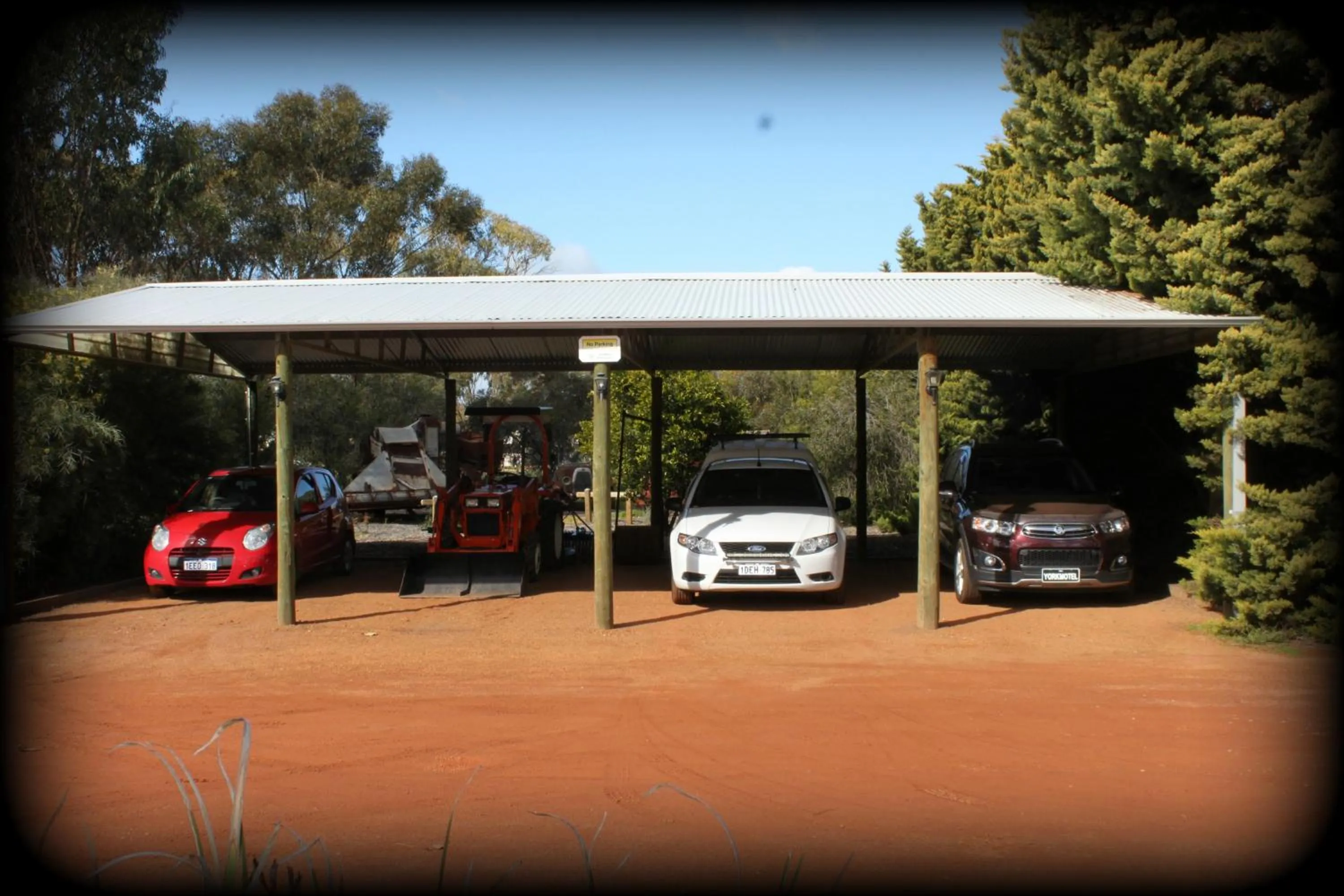Garden in York's Boutique Motel