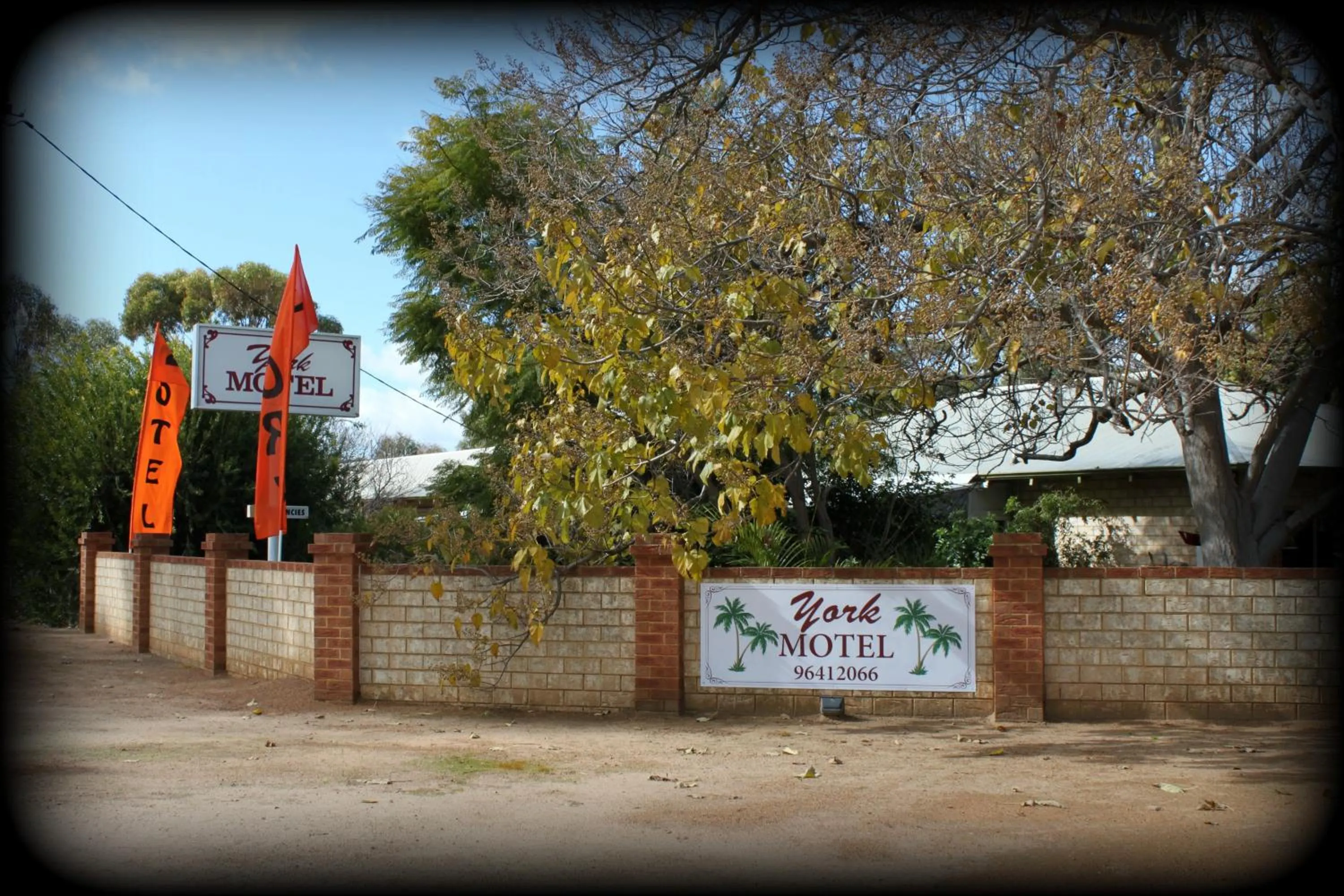 Bird's eye view in York's Boutique Motel