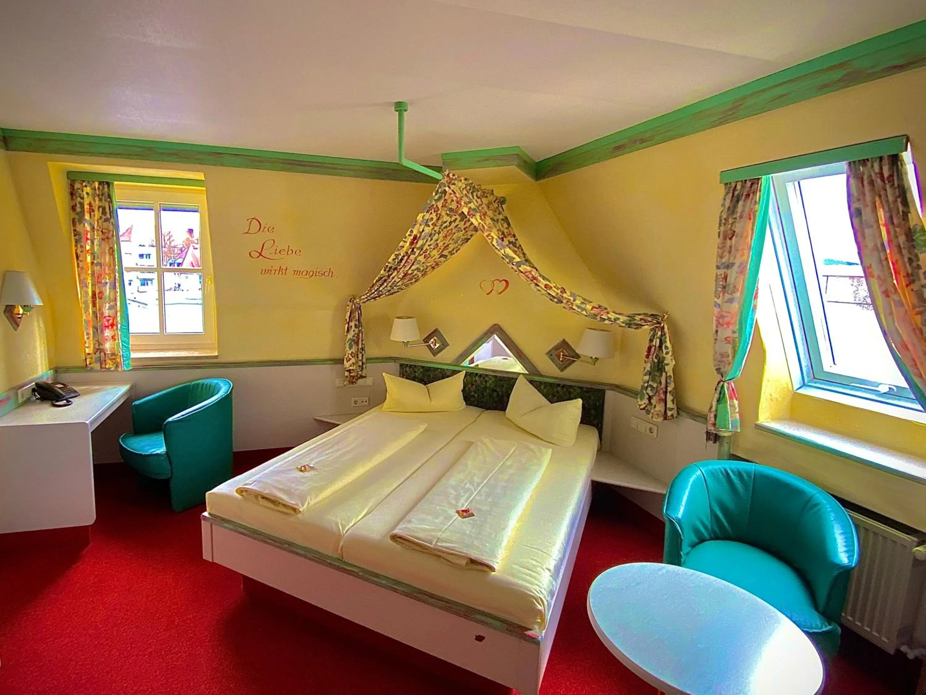 Bed in Meister BÄR HOTEL Fichtelgebirge