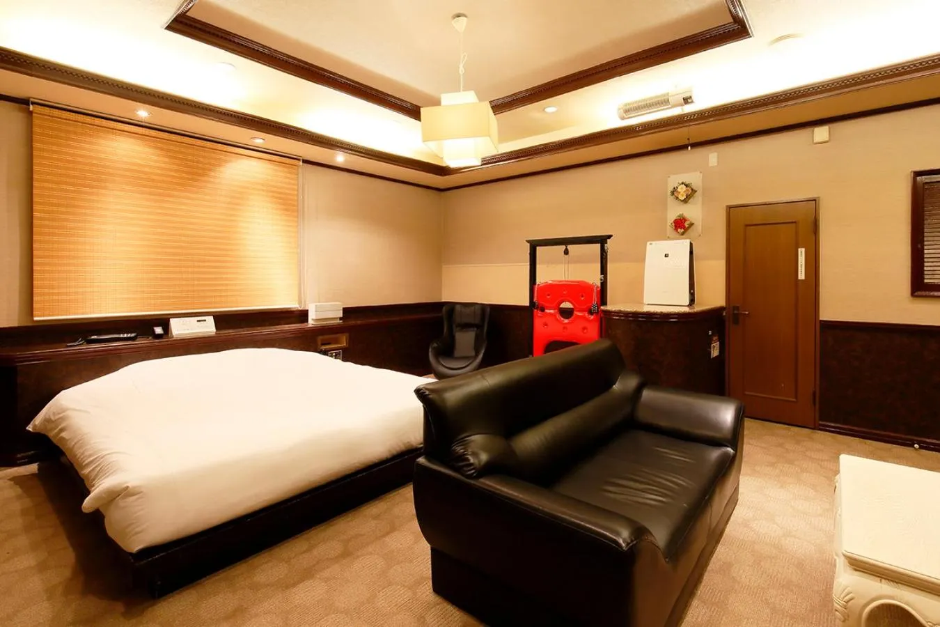 Bed in 隠家(ajito) HOTEL555 御殿場2