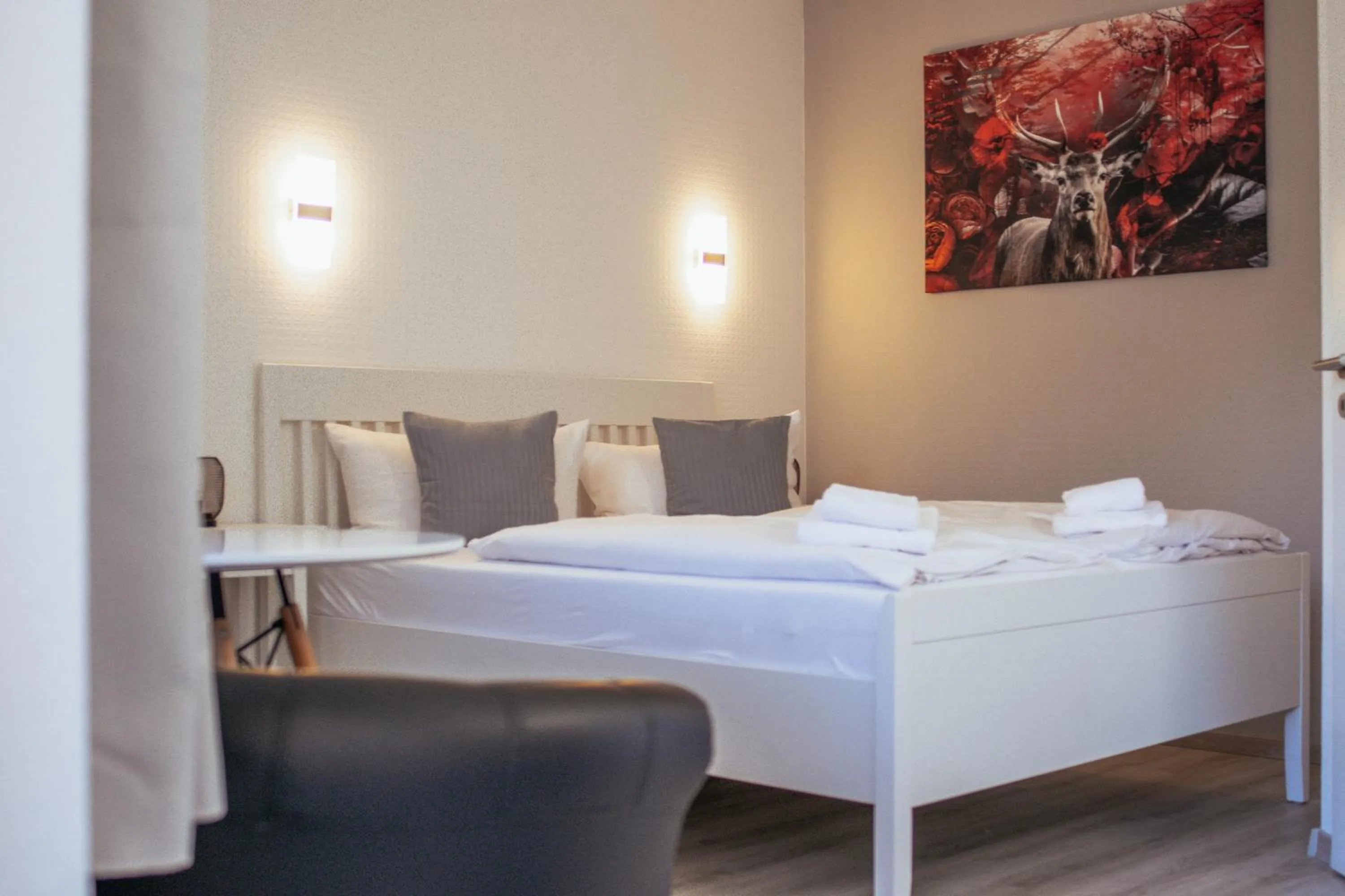 Photo of the whole room in REGIOHOTEL Wolmirstedter Hof - #AutobahnA2&A14 #Frühstücksbuffet #TopPreisLeistung #DigitalerCheckin