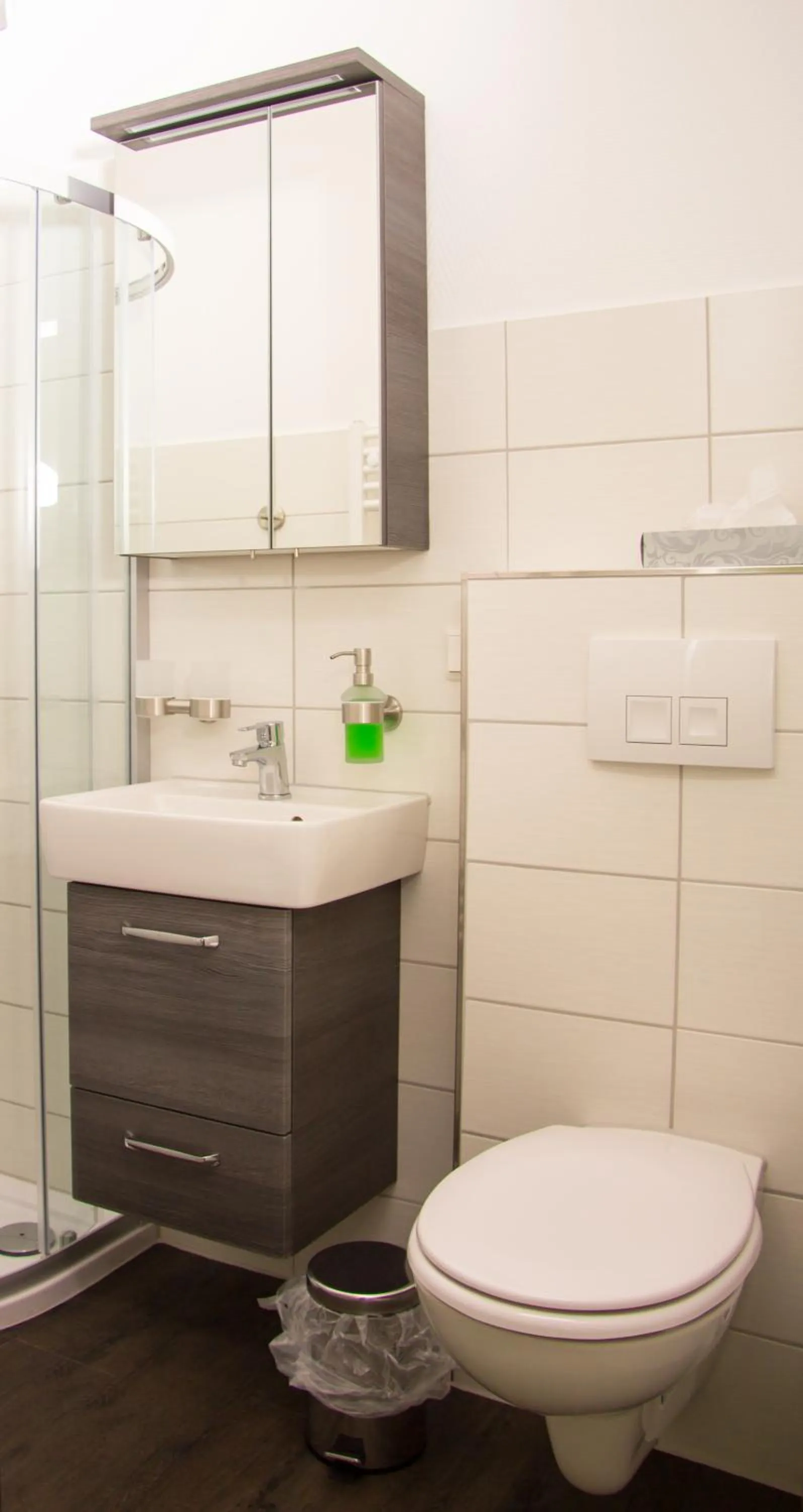 Bathroom in REGIOHOTEL Wolmirstedter Hof - #AutobahnA2&A14 #Frühstücksbuffet #TopPreisLeistung #DigitalerCheckin