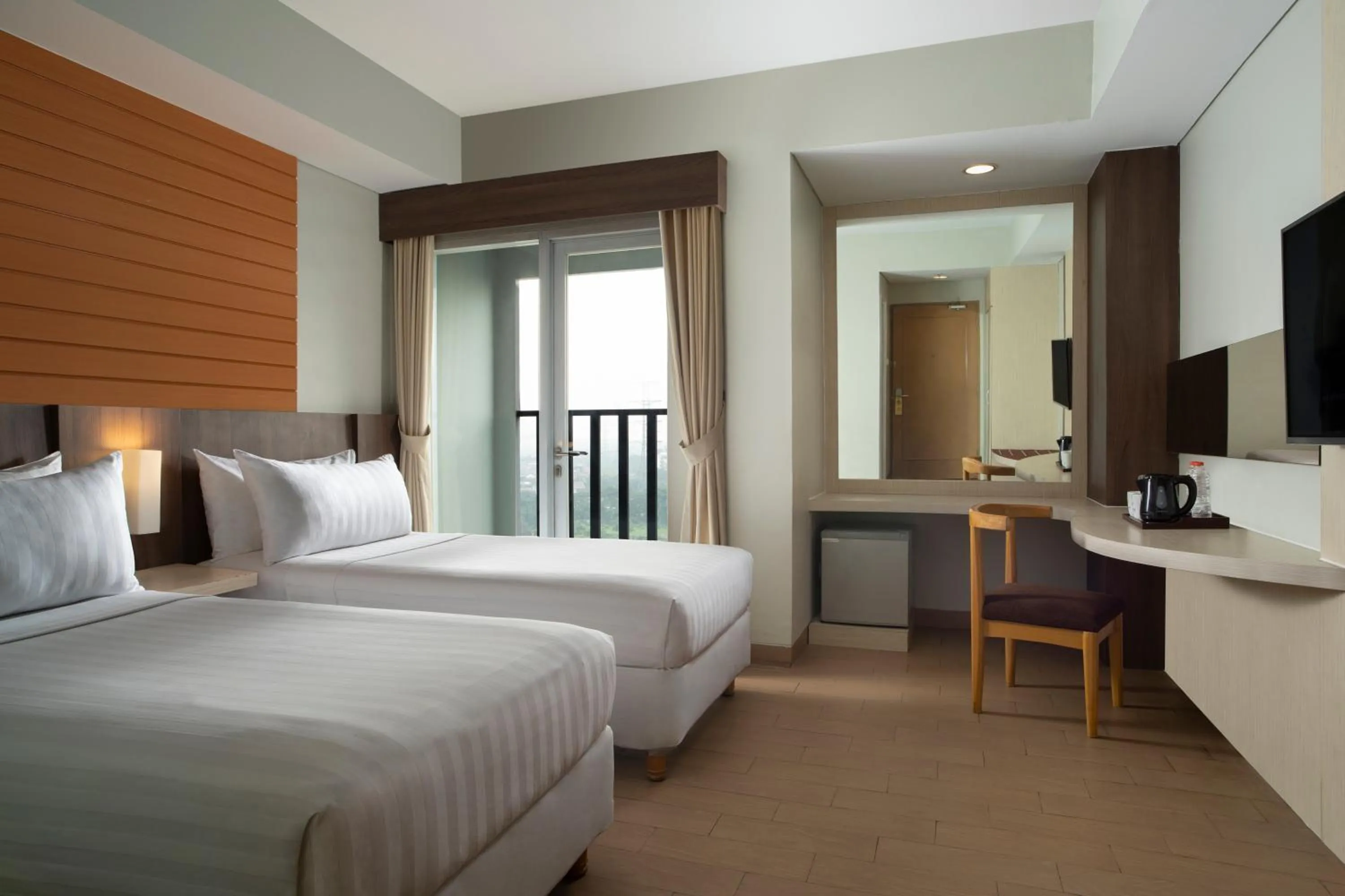 Bed in Vega Hotel Gading Serpong
