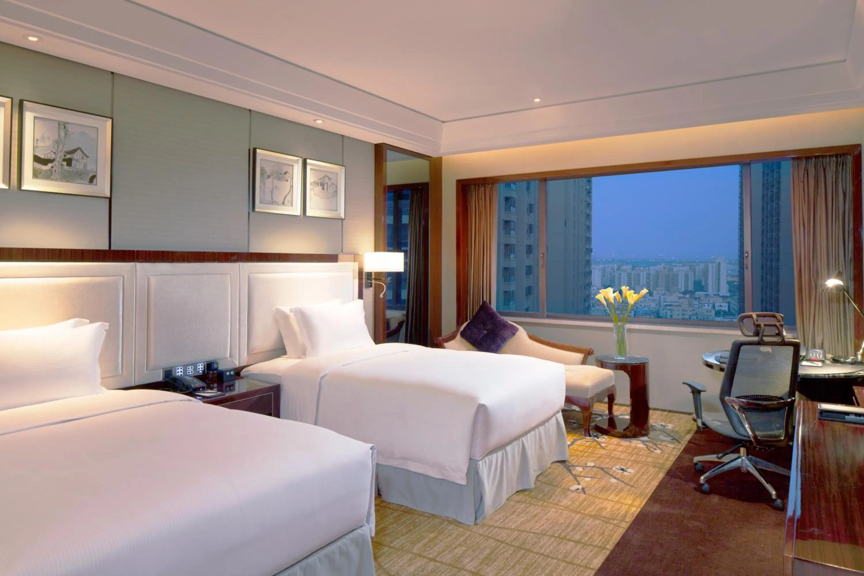 Bed in Hilton Foshan