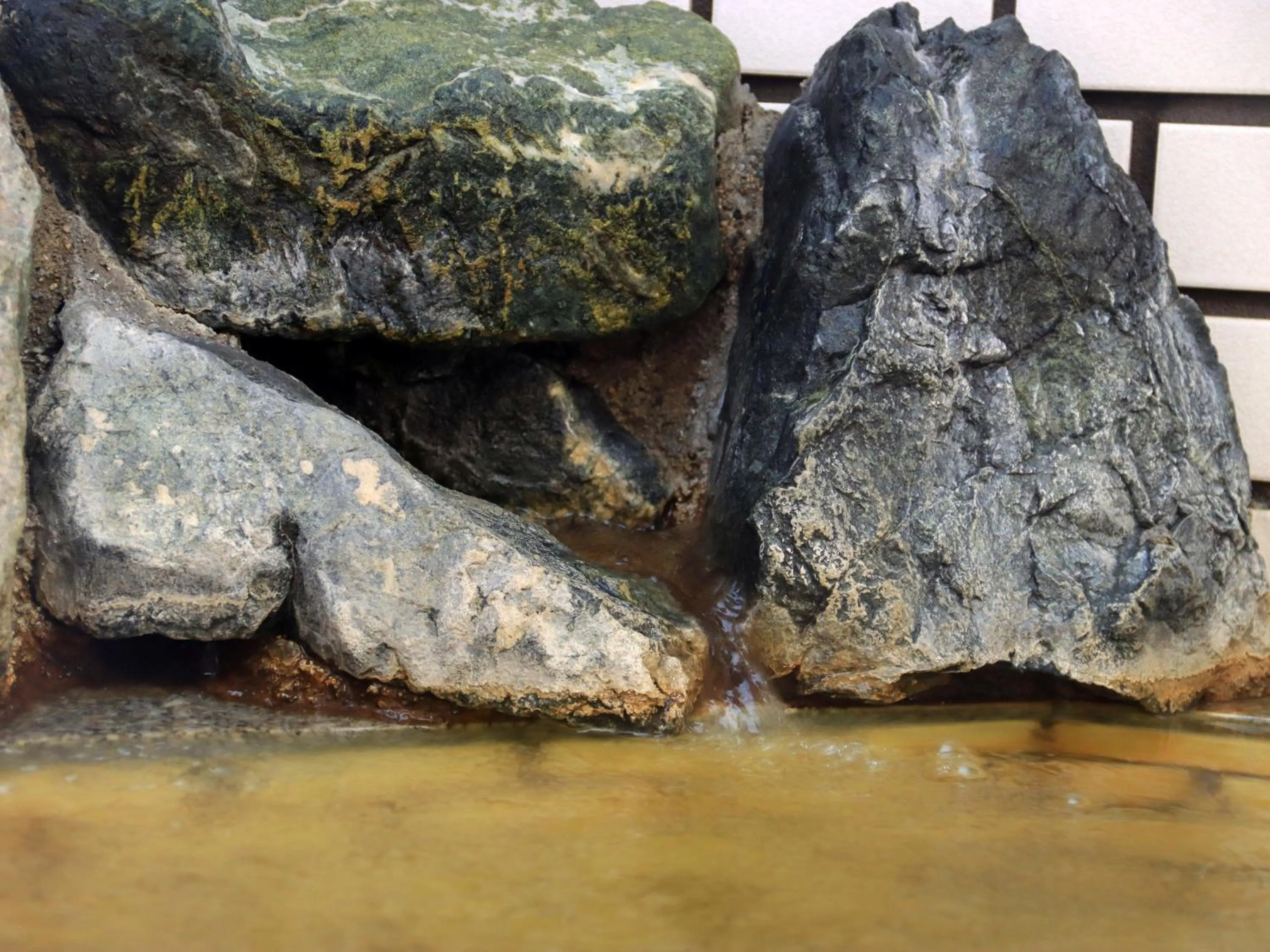 Hot Spring Bath in Hanasaku Onsen Yoshiyaso