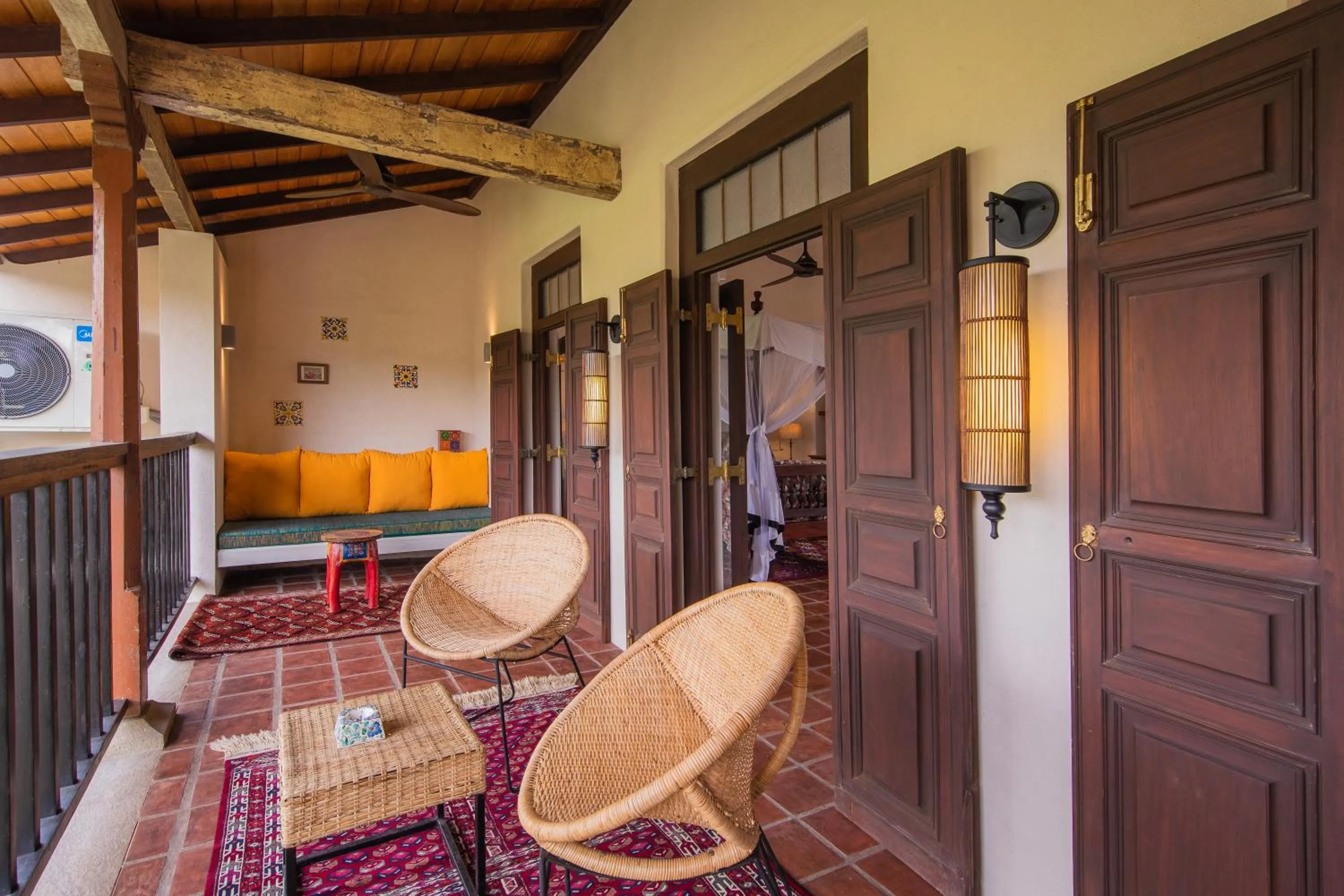 Balcony/Terrace in Sergeant House Boutique Villa & Private Beach