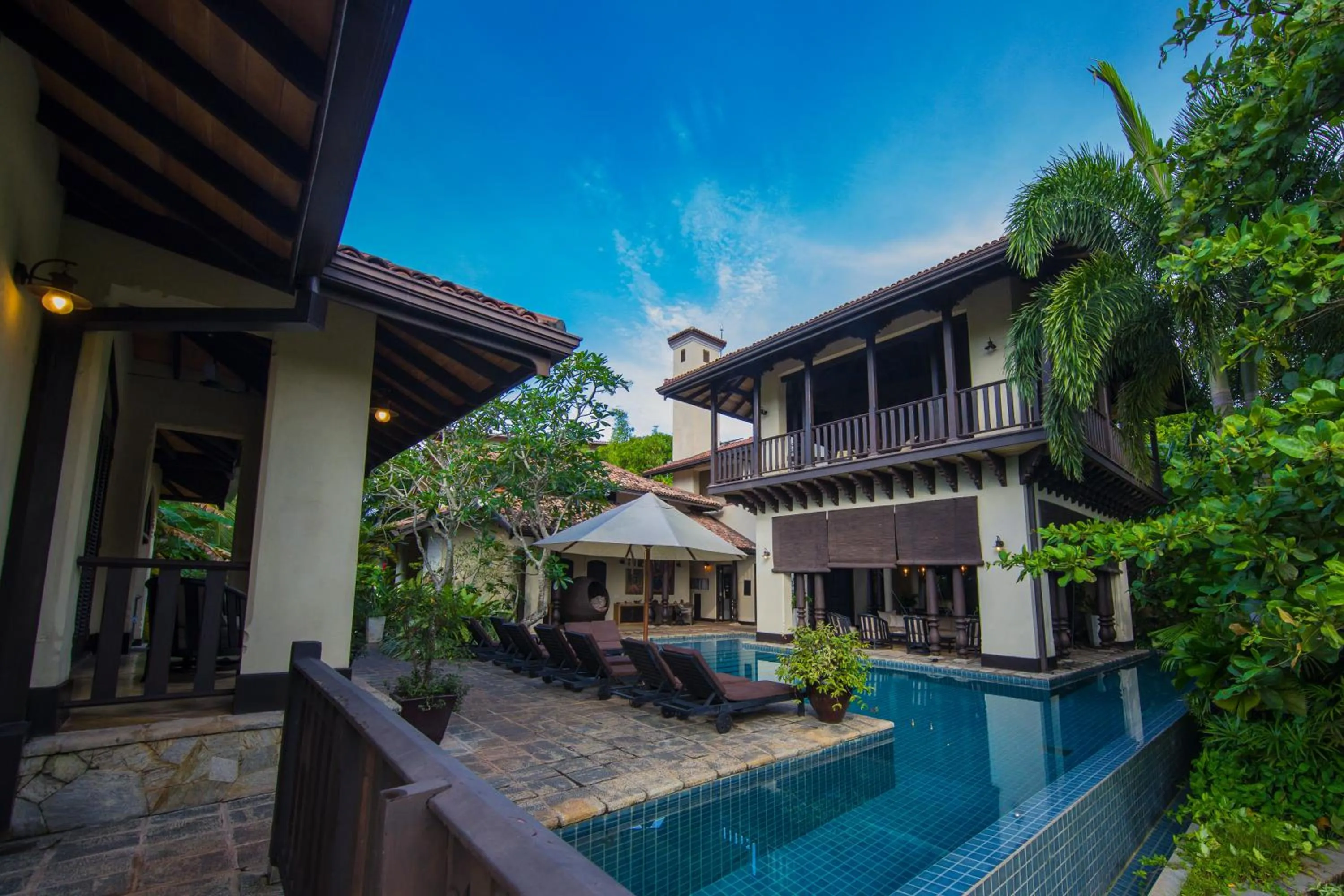 Swimming pool in Sergeant House Boutique Villa & Private Beach