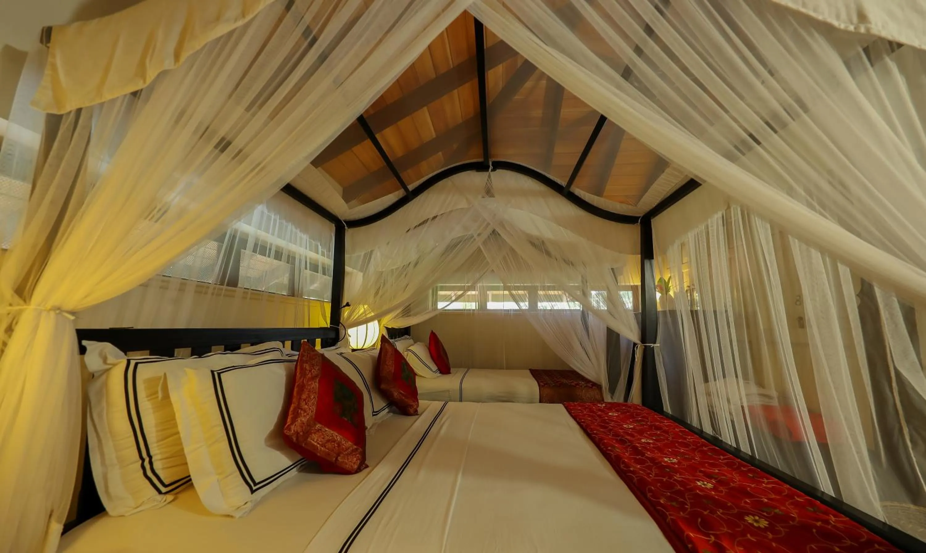 Bed in Sergeant House Boutique Villa & Private Beach