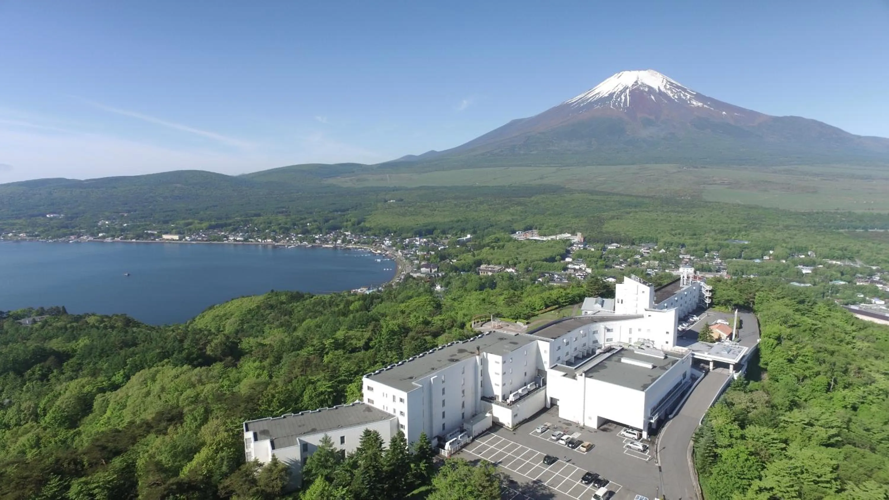 Bird's eye view in Hotel Mt. Fuji