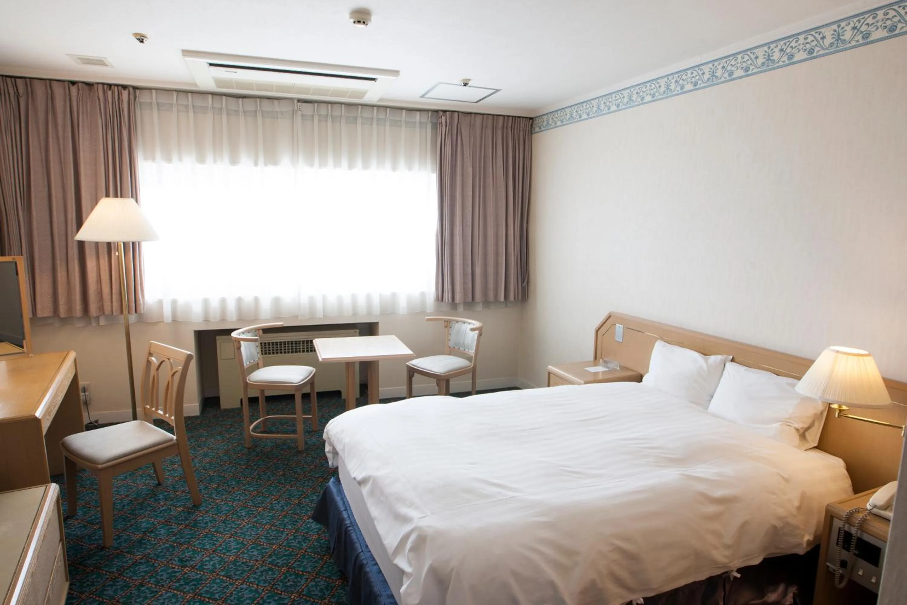 Bed in Hotel Mt. Fuji