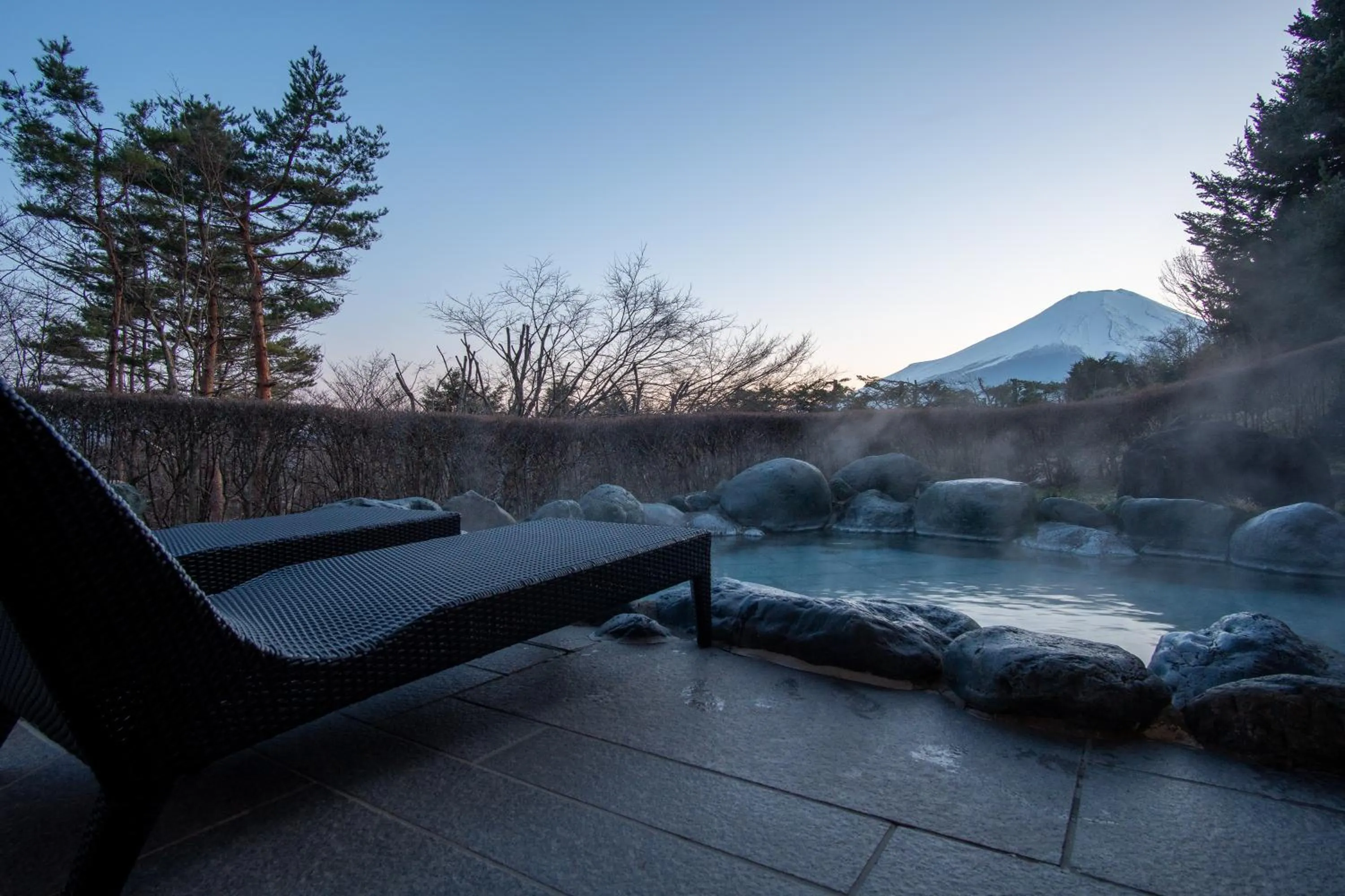 Hot Spring Bath in Hotel Mt. Fuji