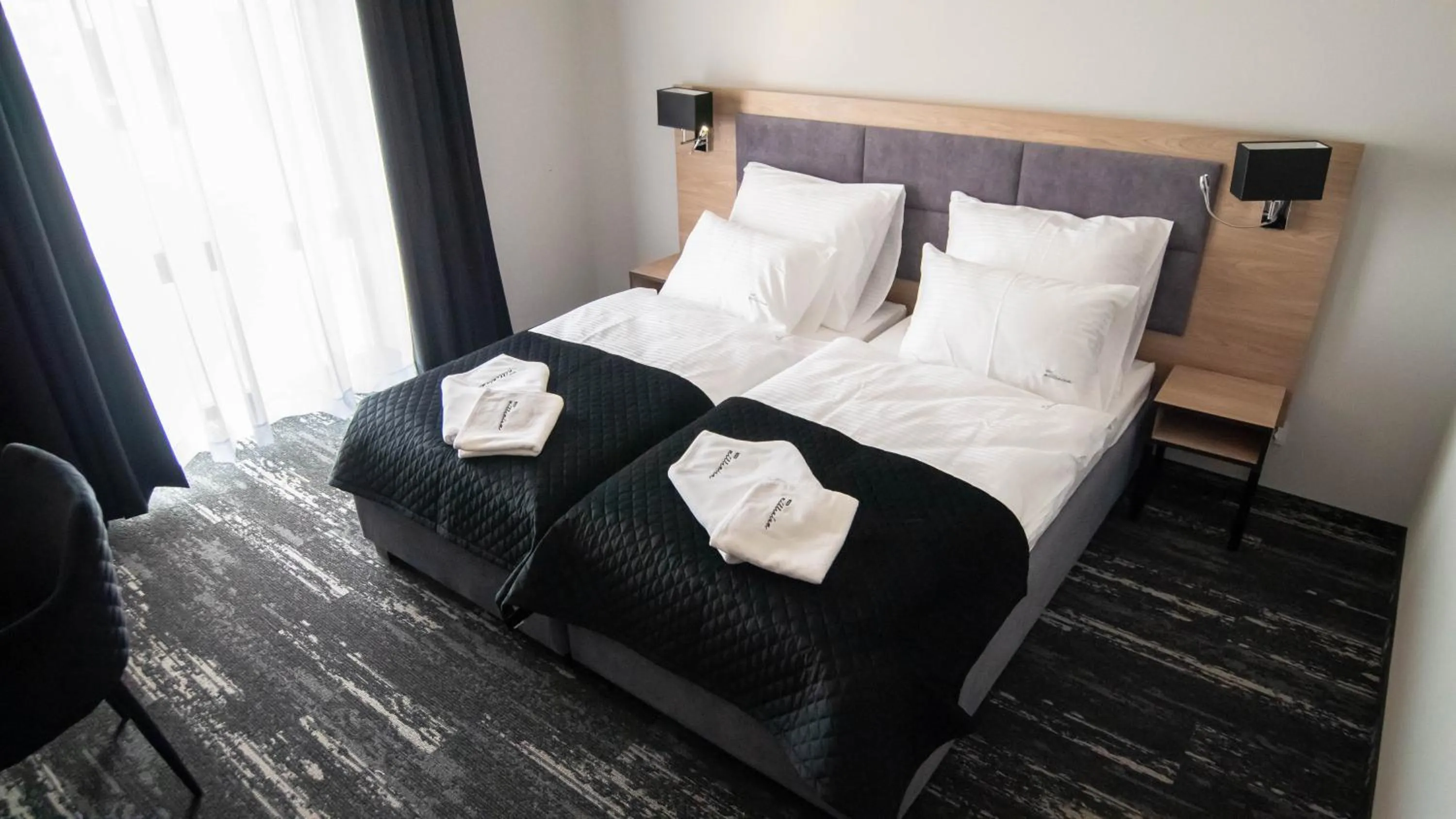 Photo of the whole room, Bed in Nowe Millenium