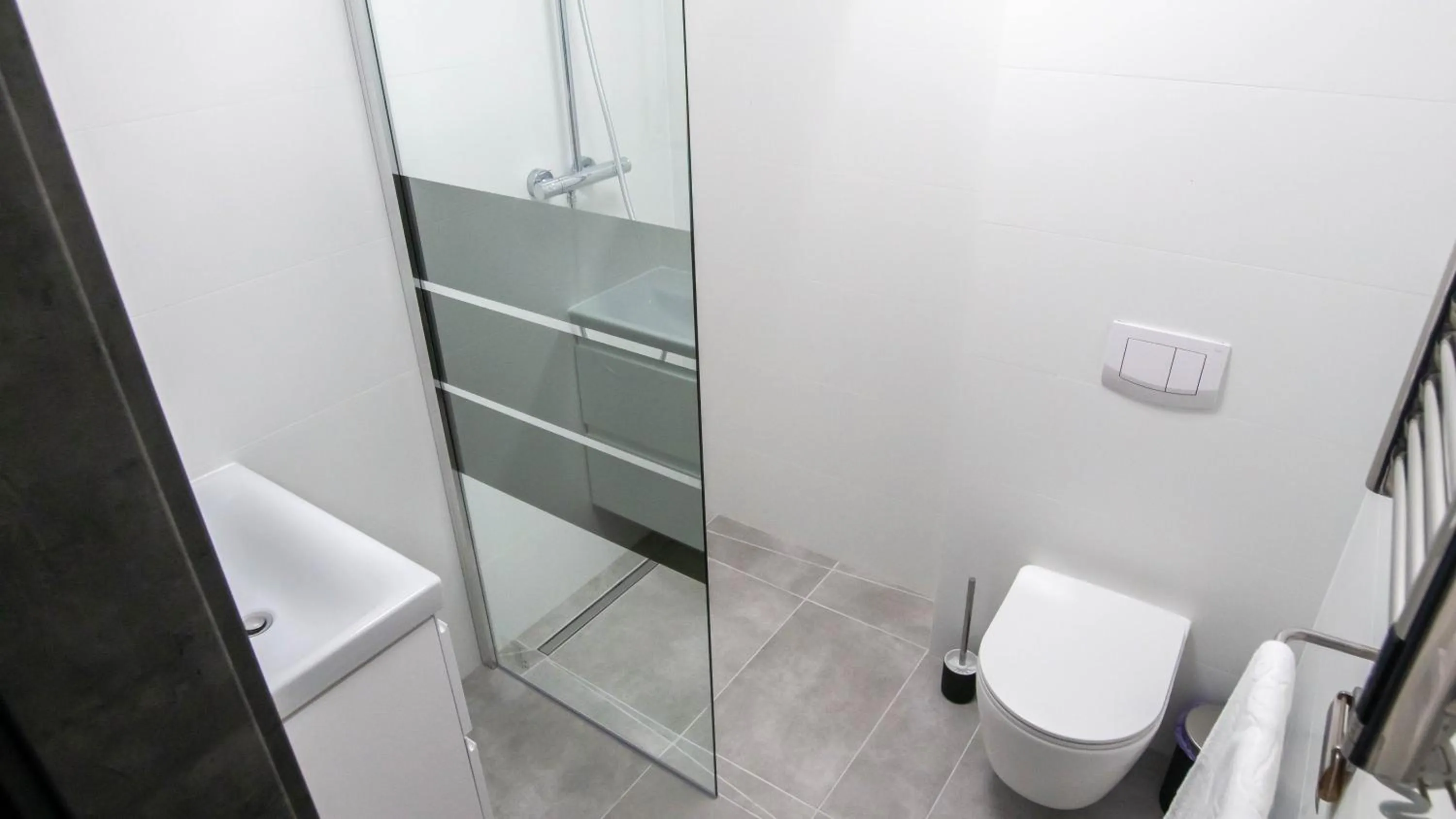 Bathroom in Nowe Millenium