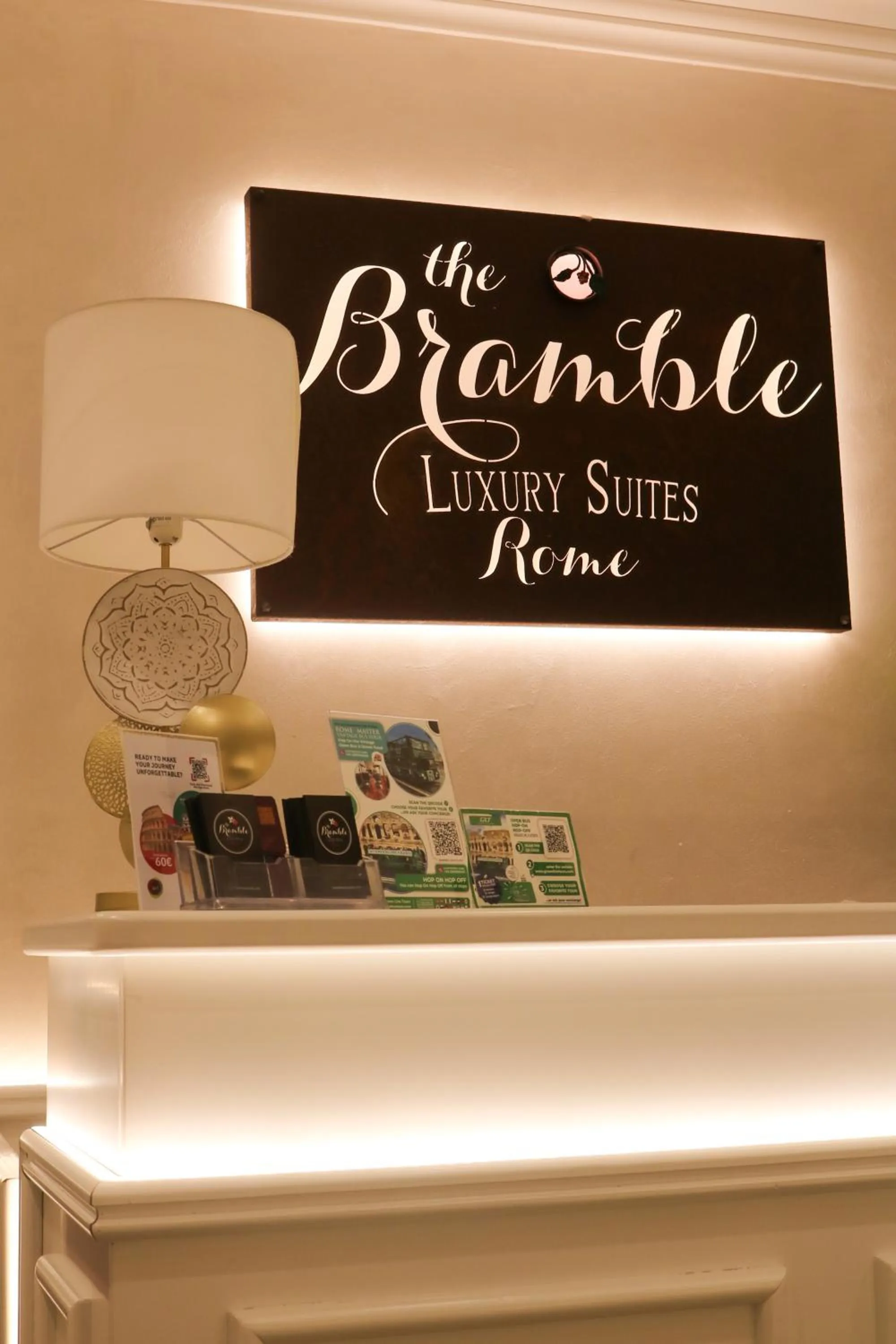 Property logo or sign in Bramble Luxury Suites