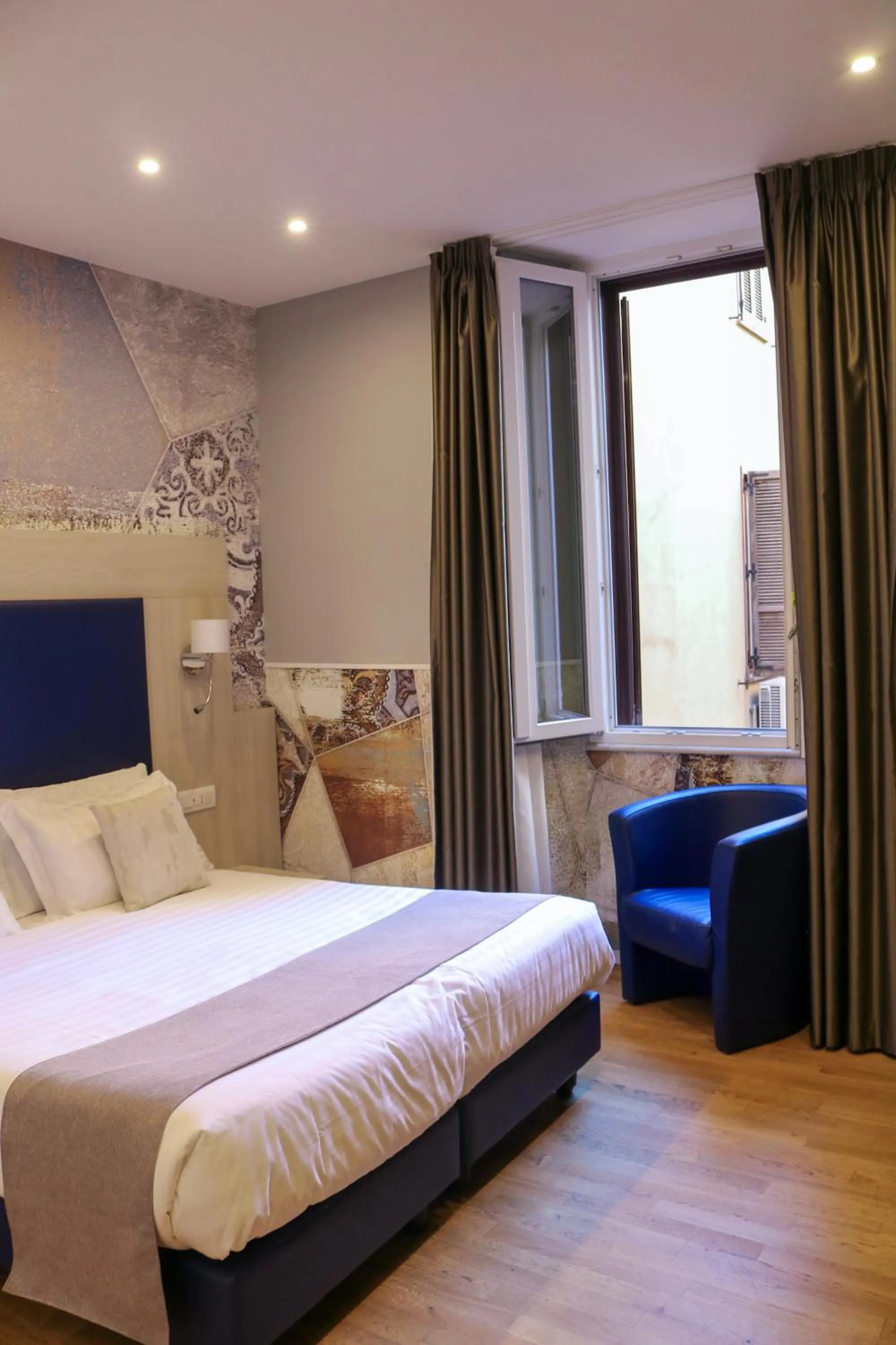 Bed in Bramble Luxury Suites