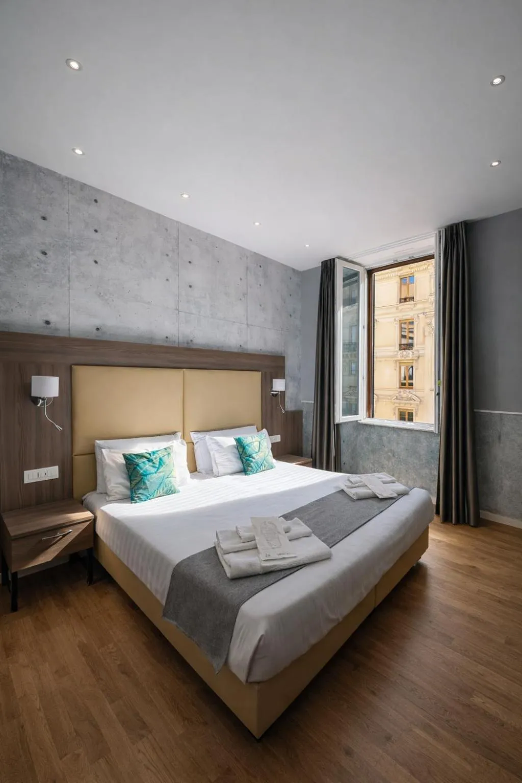 Bed in Bramble Luxury Suites