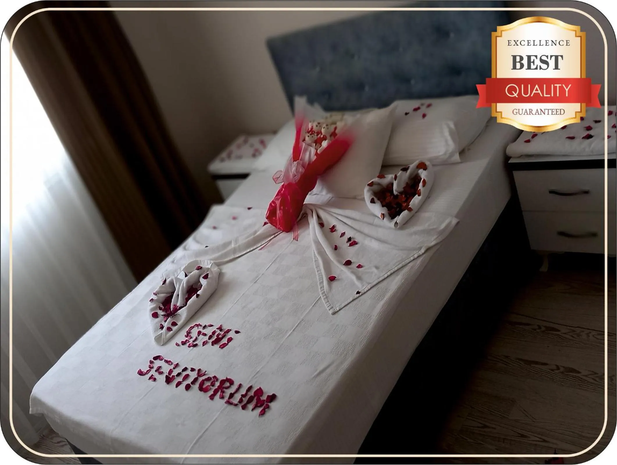 Bed in Silver Tower Residence